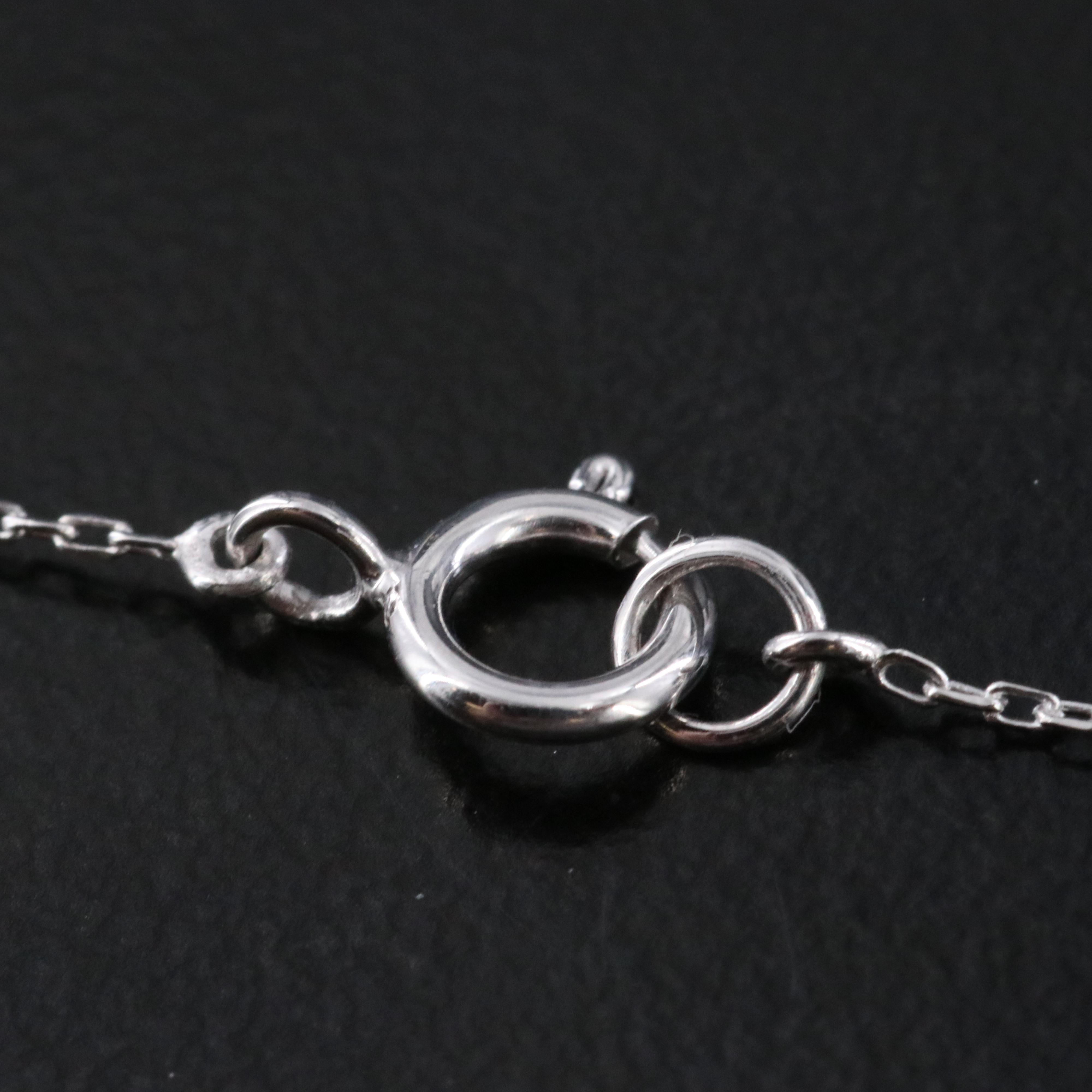 14K 2.27 CTW Lab Grown Diamond Necklace with IGI Jewelry Report