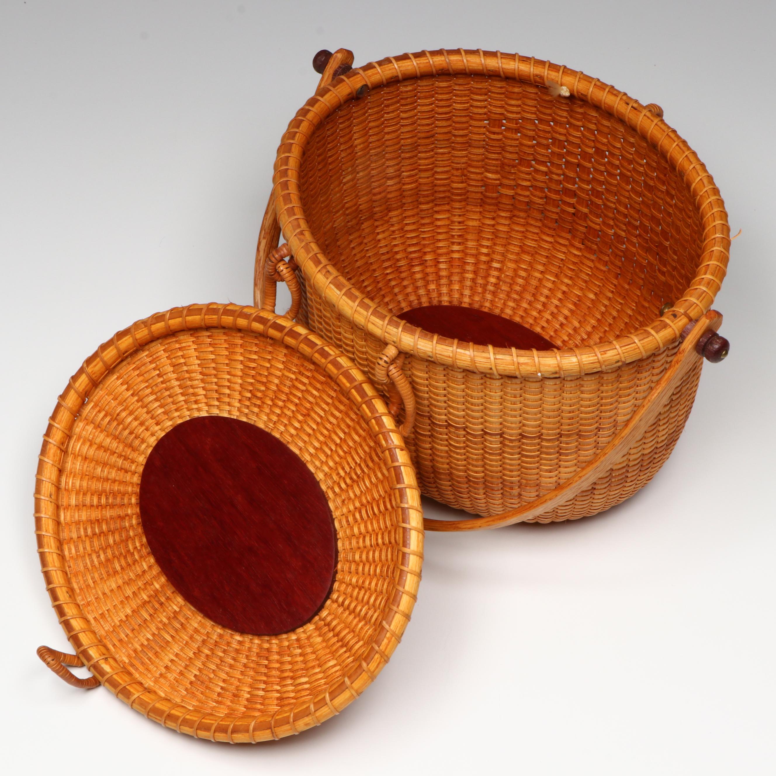 Lawrence Wheeler Nantucket Lightship Basket, 1997