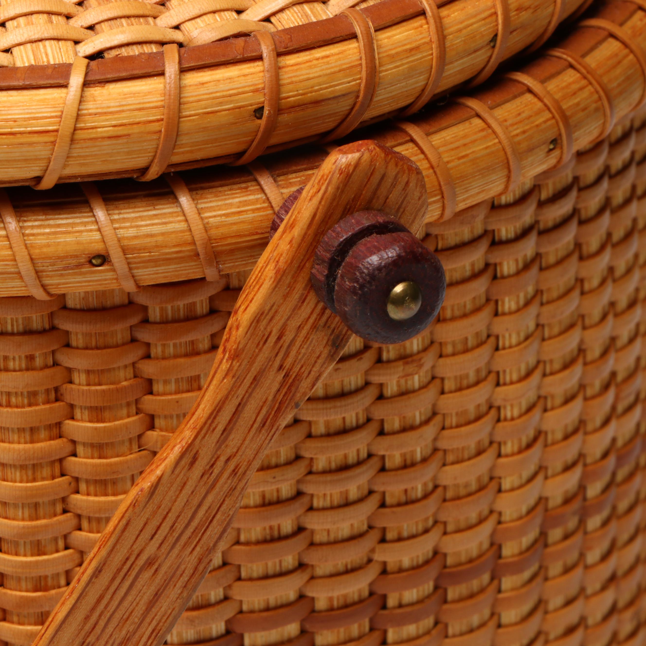 Lawrence Wheeler Nantucket Lightship Basket, 1997