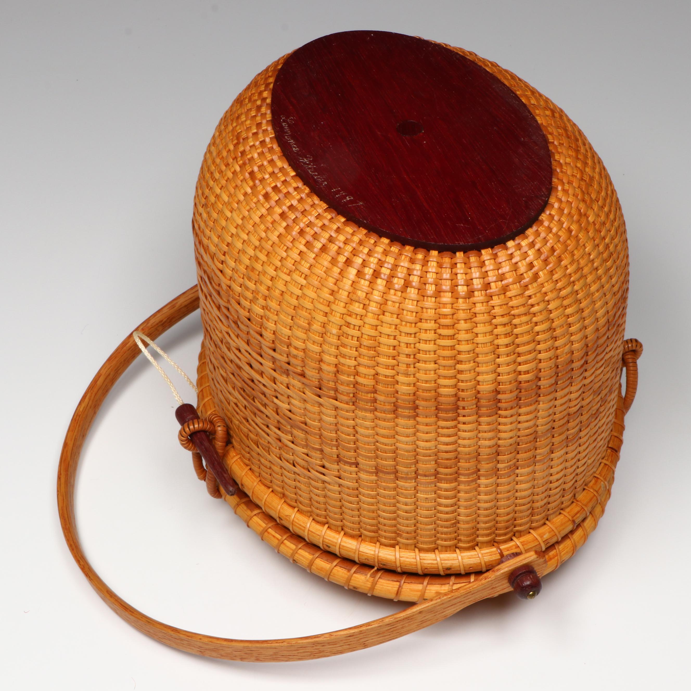 Lawrence Wheeler Nantucket Lightship Basket, 1997
