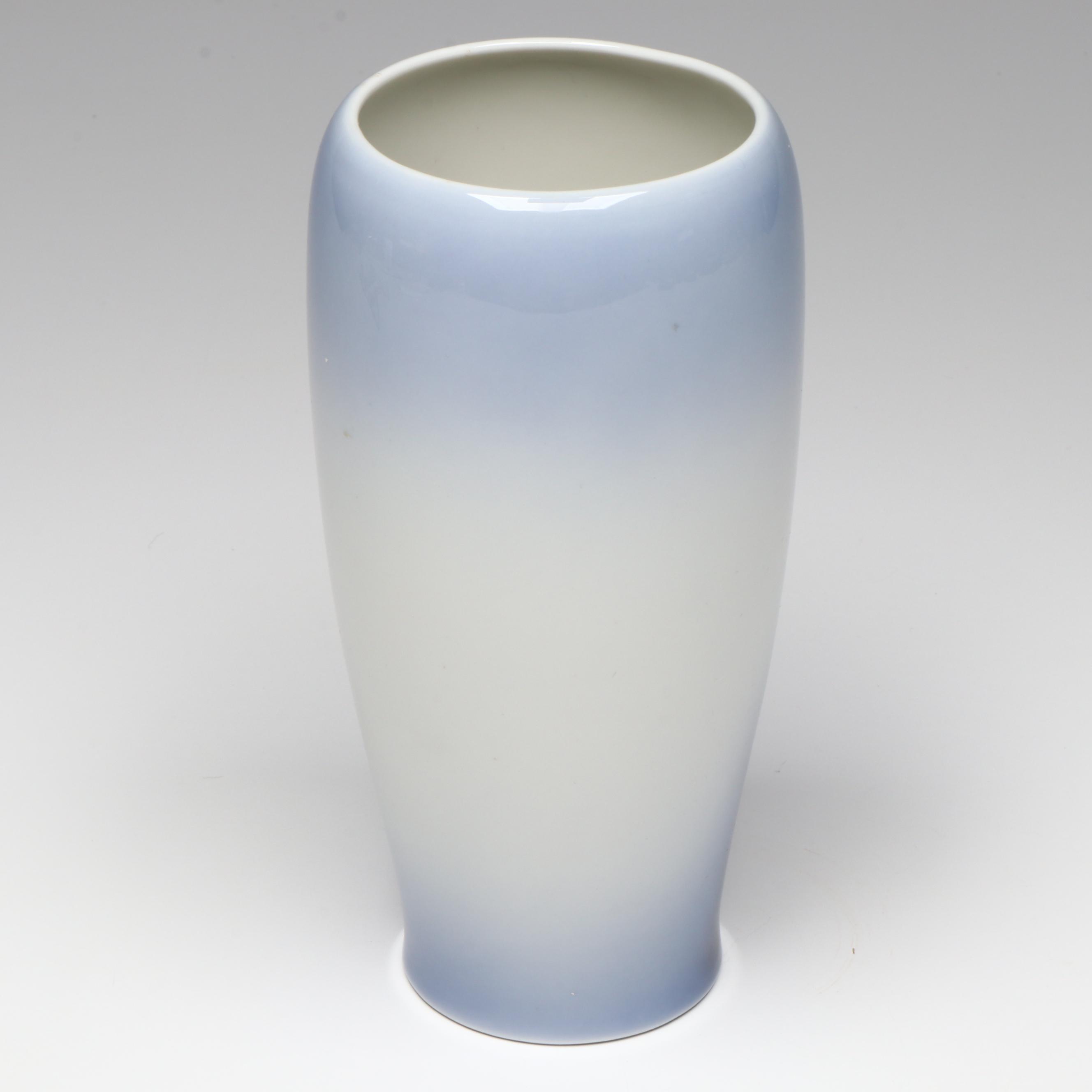 Vintage Royal Copenhagen "Langelinie" Porcelain Little Mermaid Vase, 1969–1973