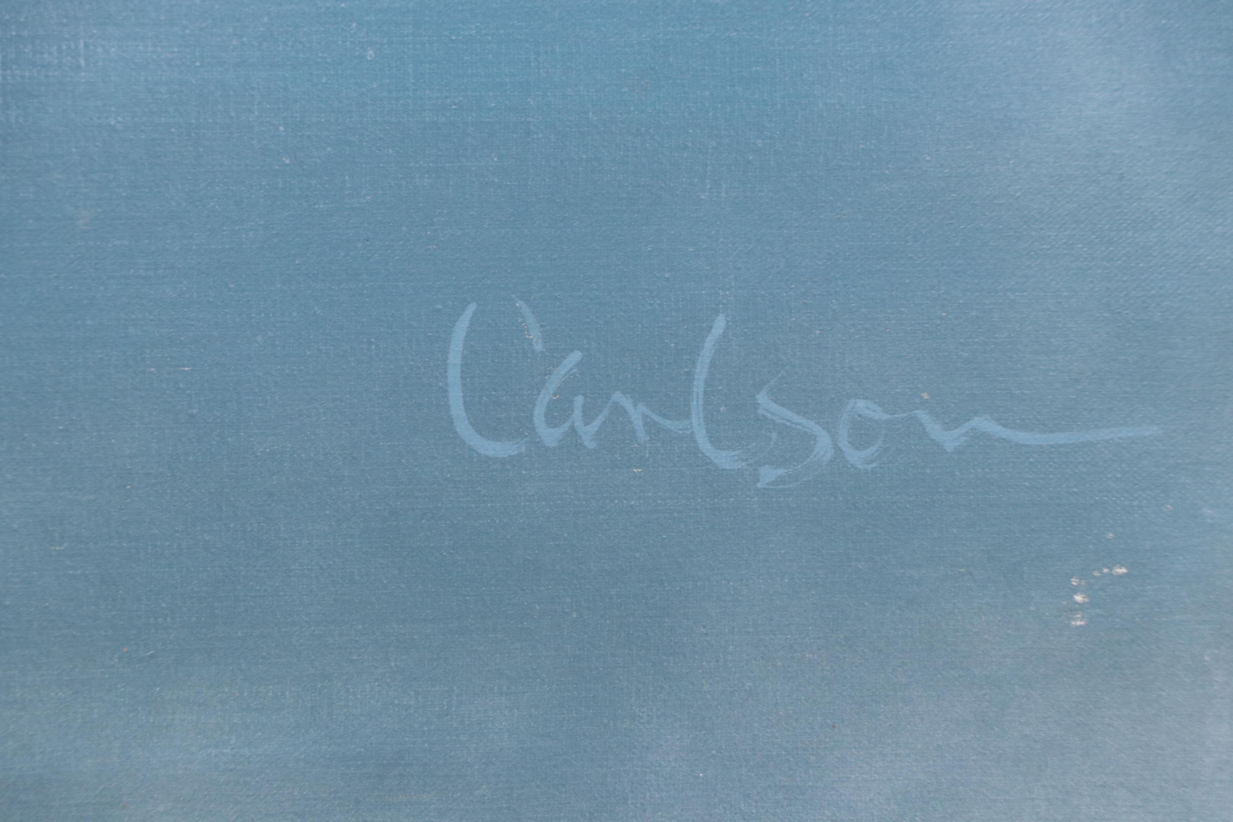 Maritime Oil Painting of Sailing Ships, Late 20th Century