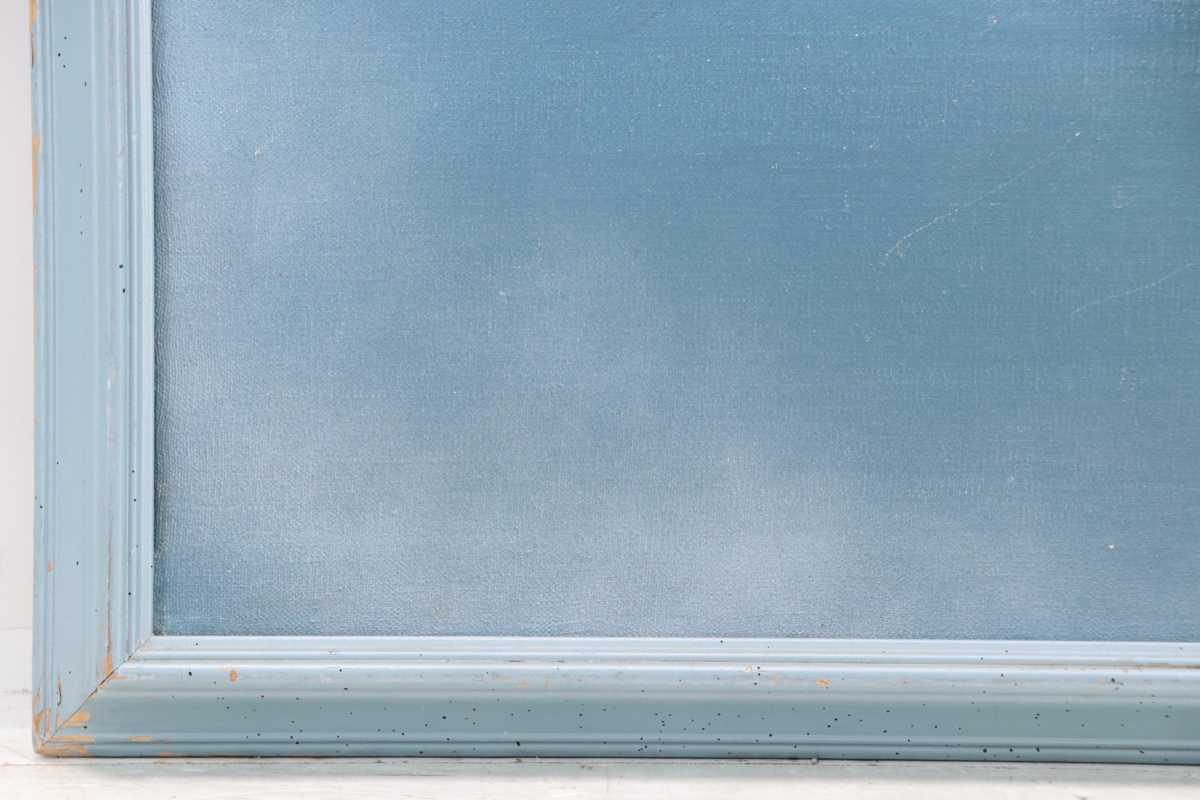 Maritime Oil Painting of Sailing Ships, Late 20th Century