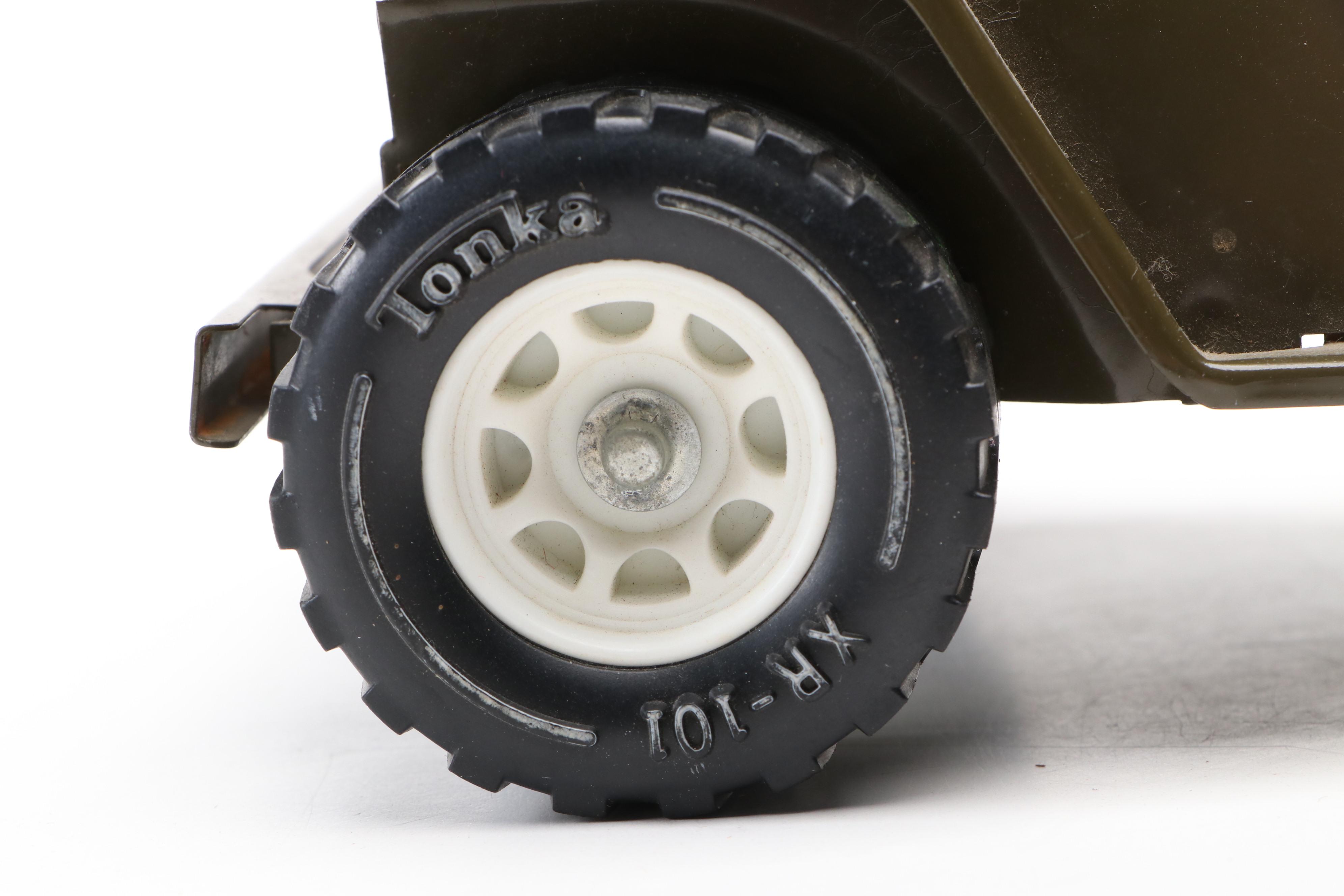 Tonka Diecast Jeep Surrey, Wrangler and XR-101, 1960s