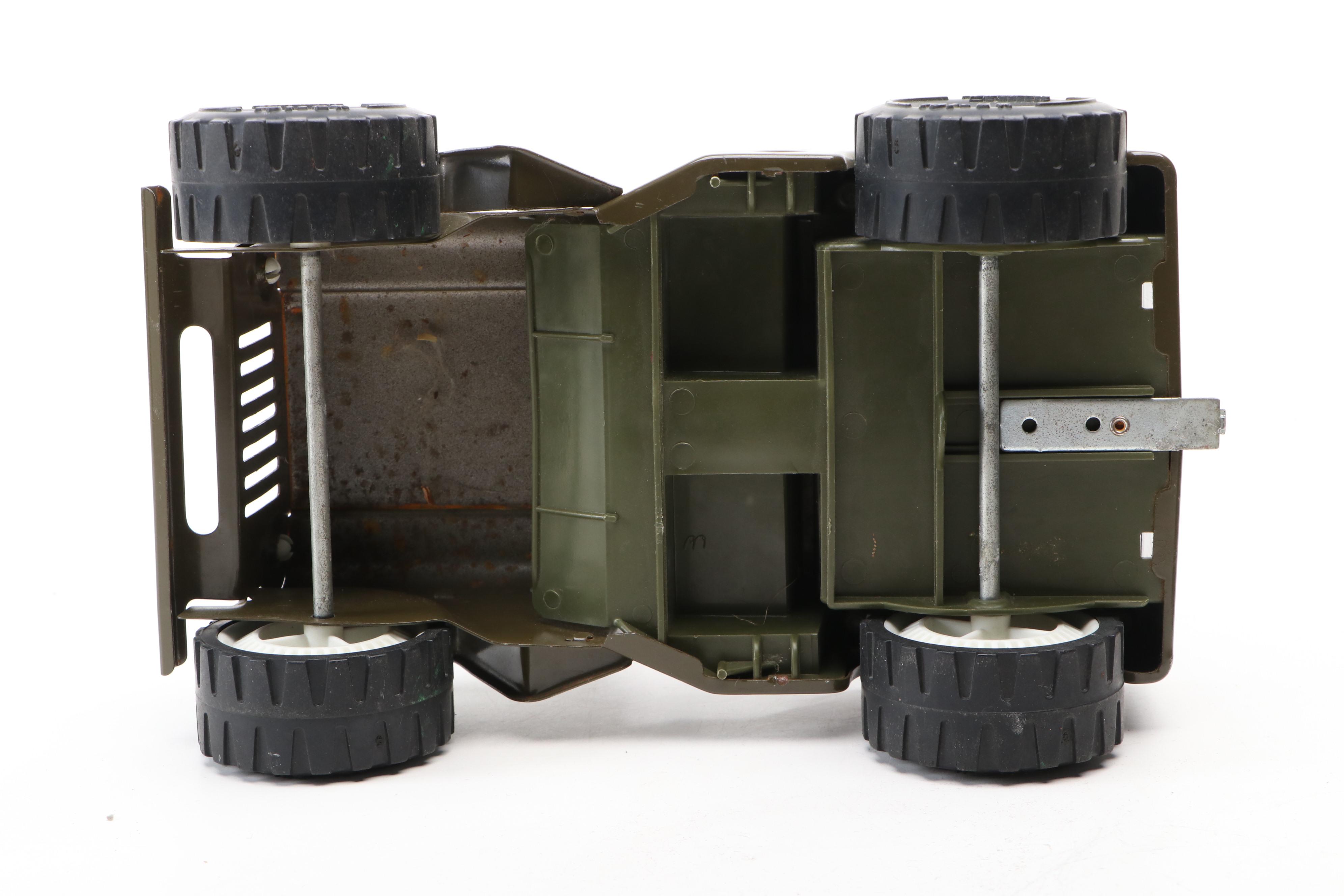 Tonka Diecast Jeep Surrey, Wrangler and XR-101, 1960s