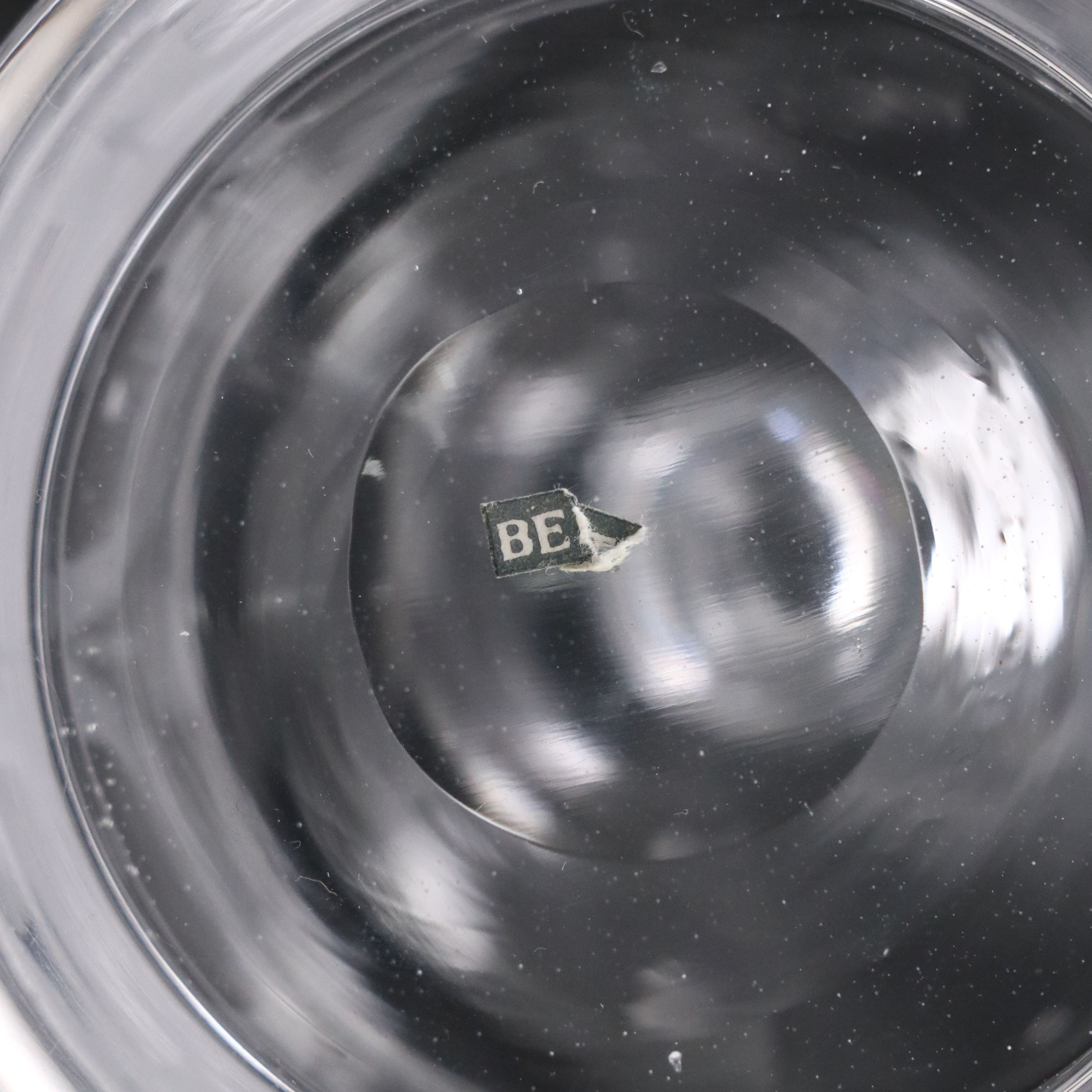 Vintage Bertil Vallien for Kosta Boda "Husar" Crystal Candlesticks