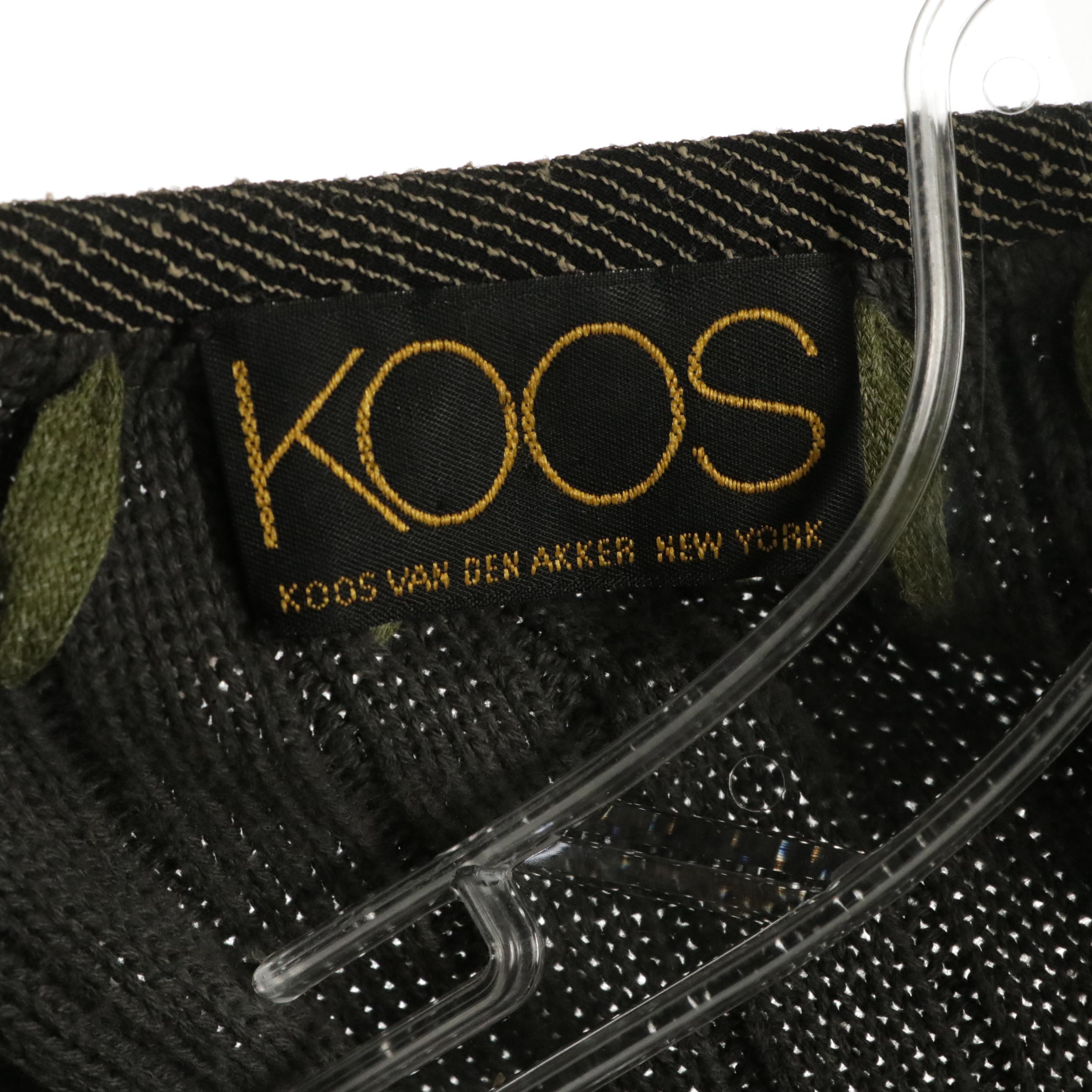 Koos Van Den Akker Cardigan, Fabulous Multicolored Wool Skirt & Other Sweater