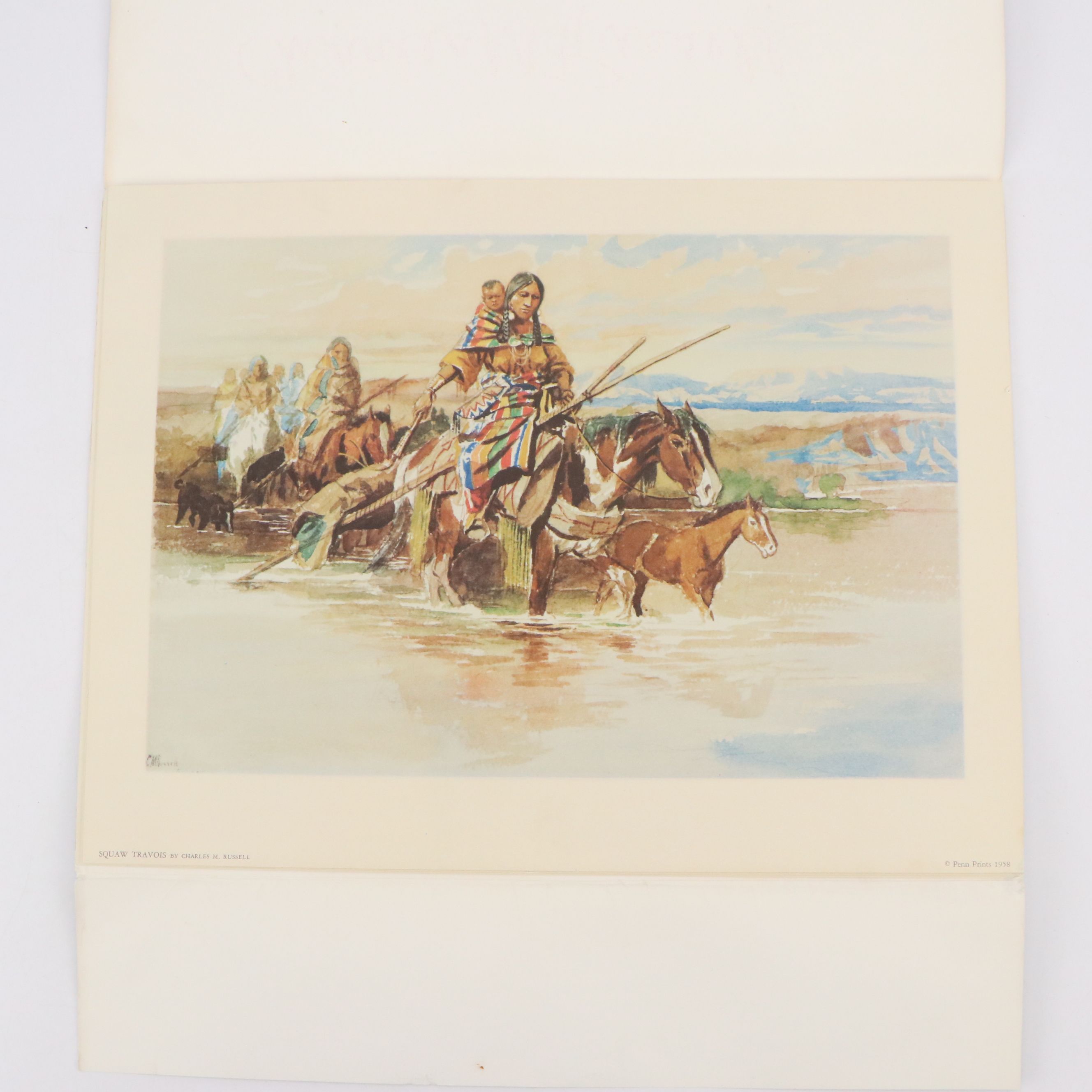 Portfolio After Charles M. Russell "Watercolors of the Old West"
