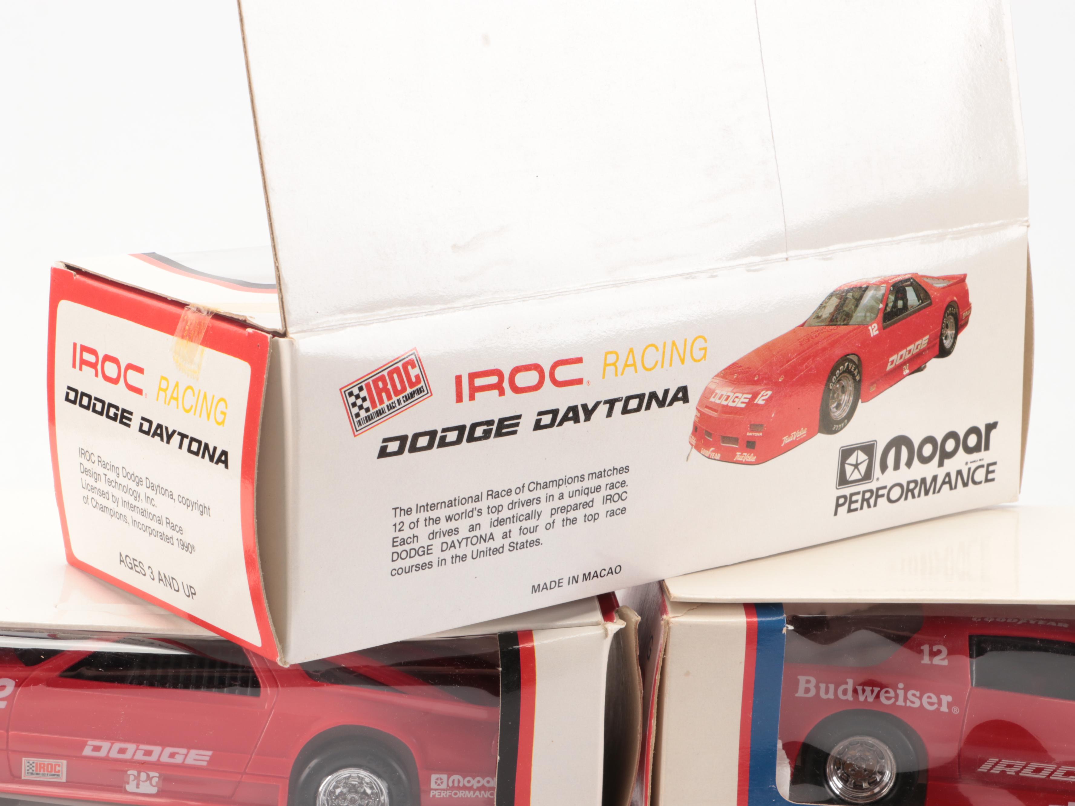 Iroc Racing Dodge Daytona Toy Cars with Camaro Toy Car