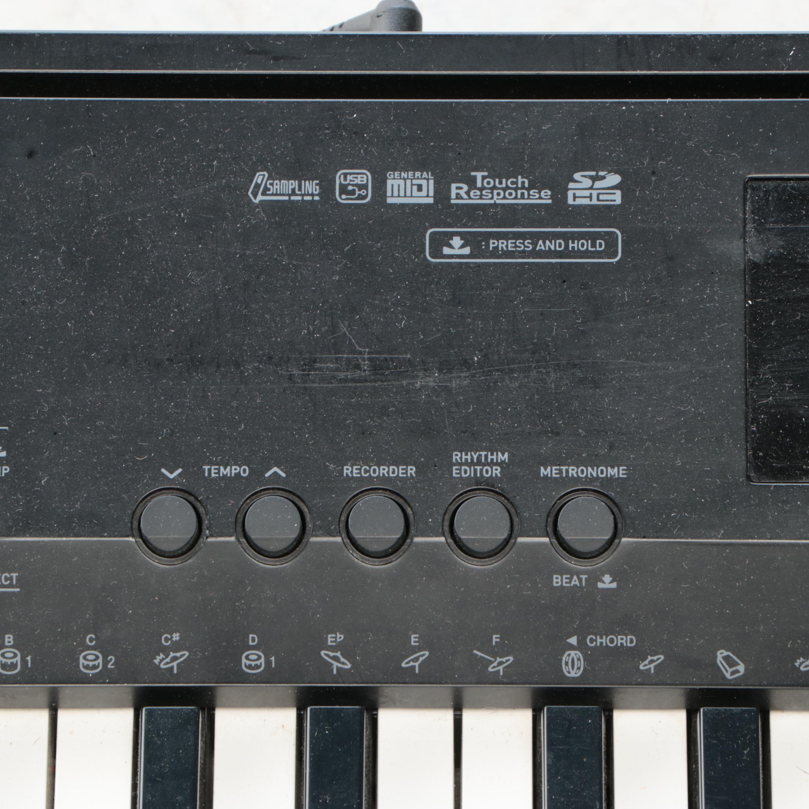 Casio CDP-220R Full-Size Digital Piano with Regis Sustain Foot Pedal, Microphone