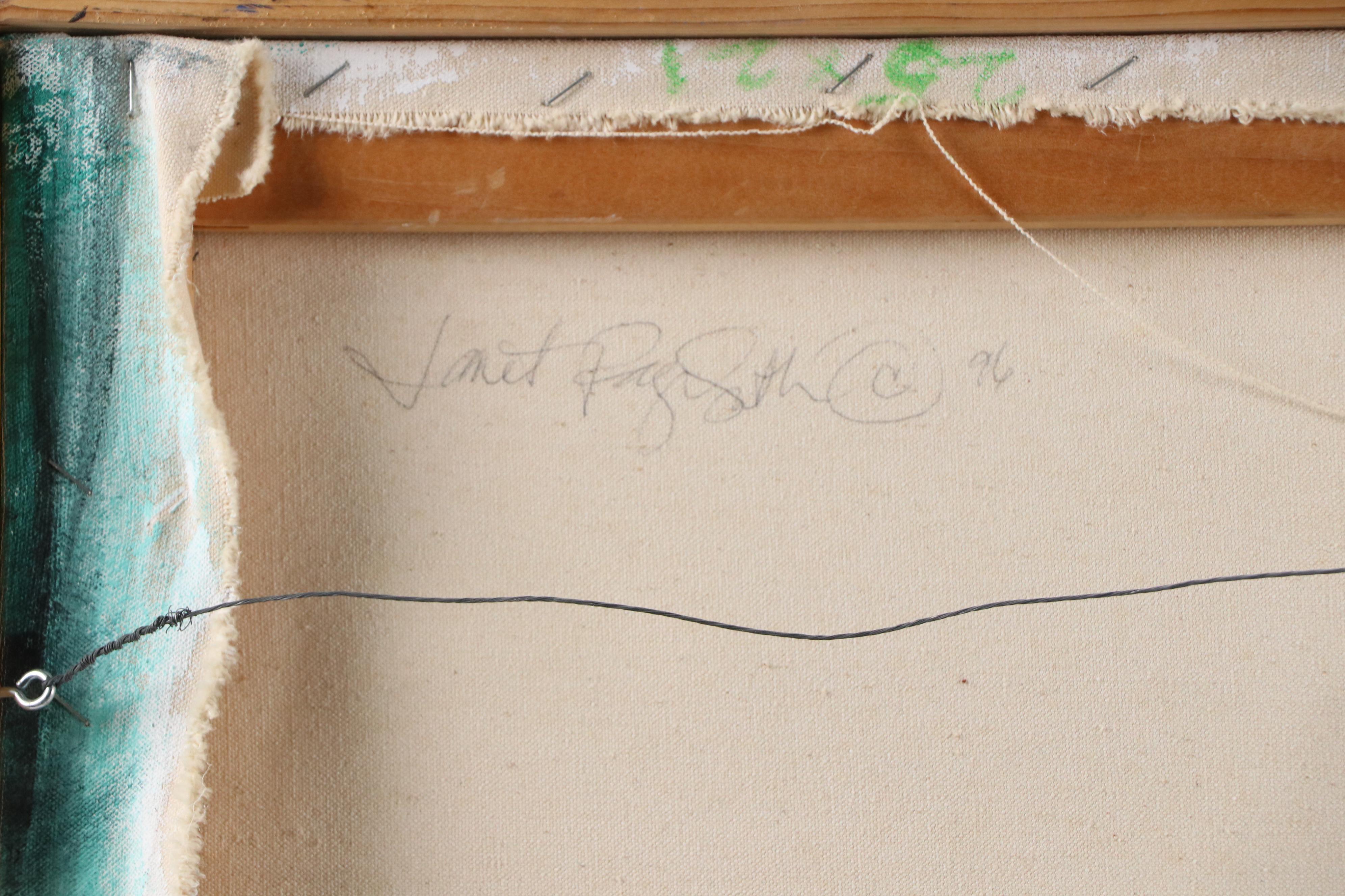 Impressionistic Oil Painting "Lady and Child," 1996