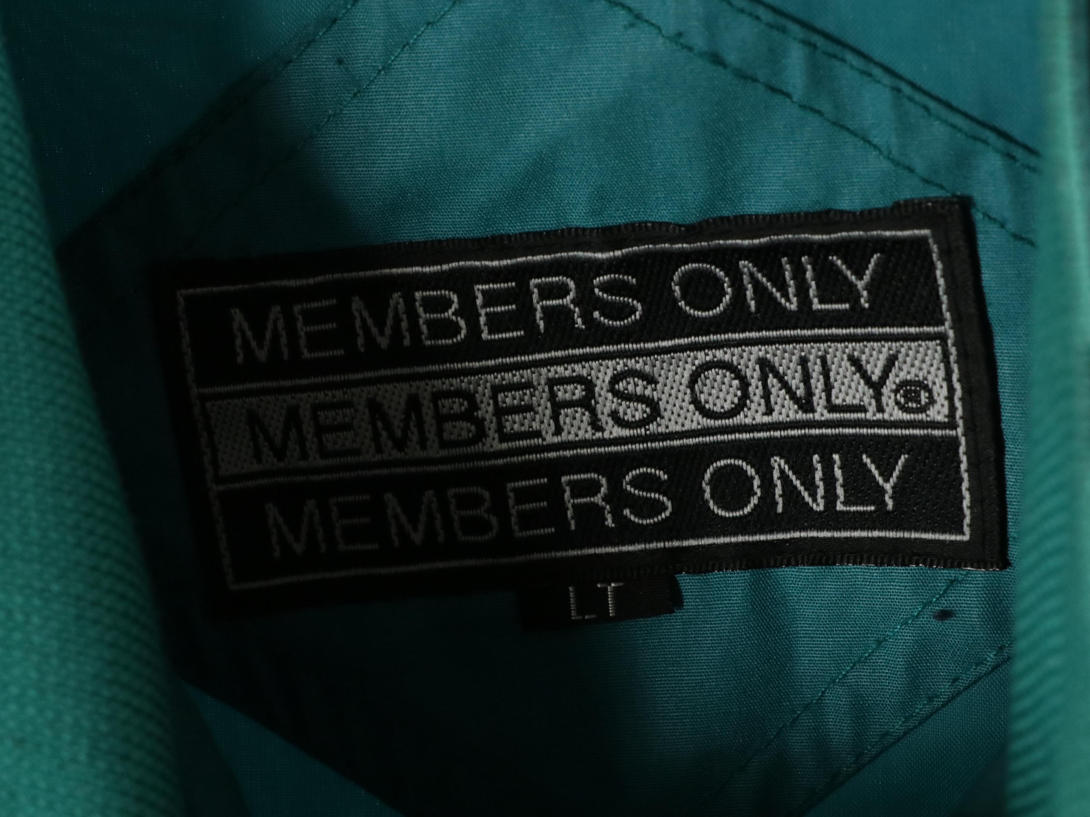 Men's Members Only Windbreaker, Roundtree & Yorke and Other Leather Jacket
