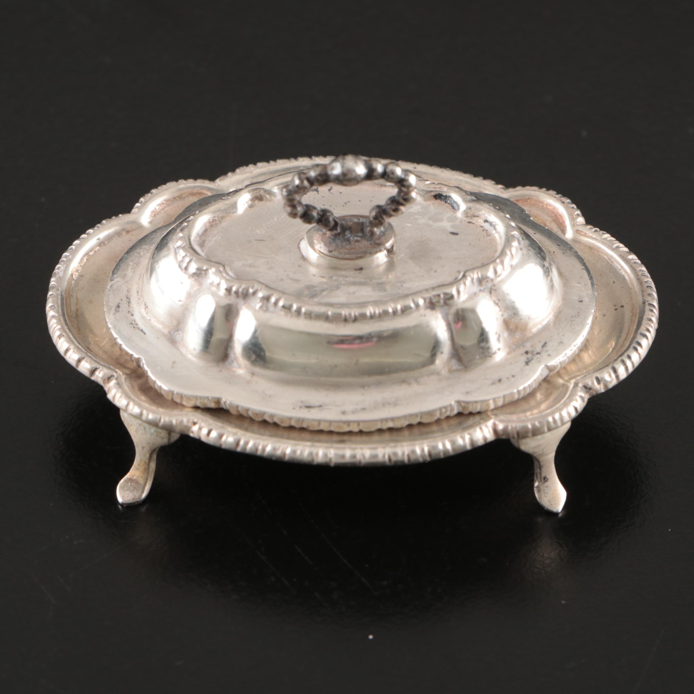 Miniature Sterling Silver Serveware
