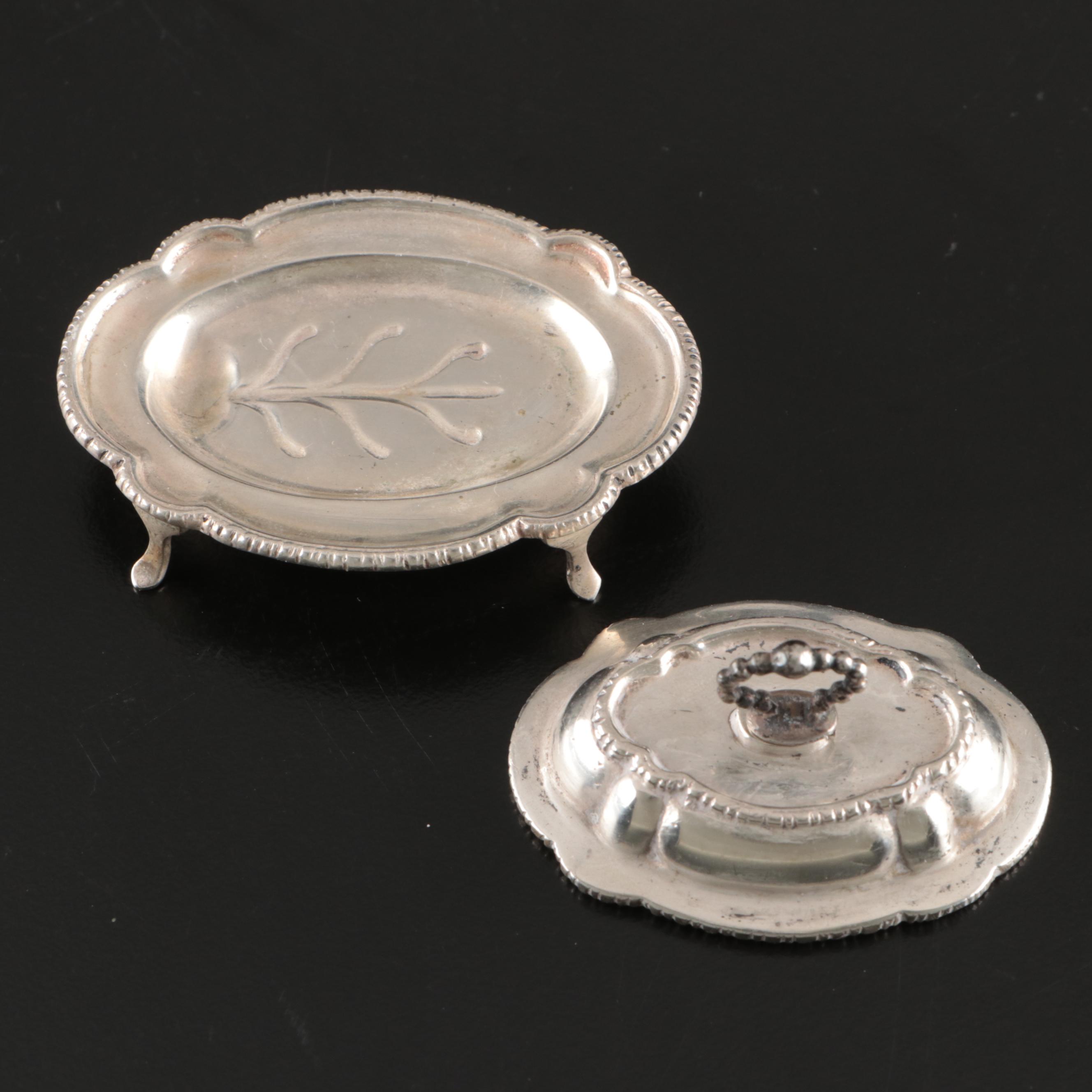 Miniature Sterling Silver Serveware