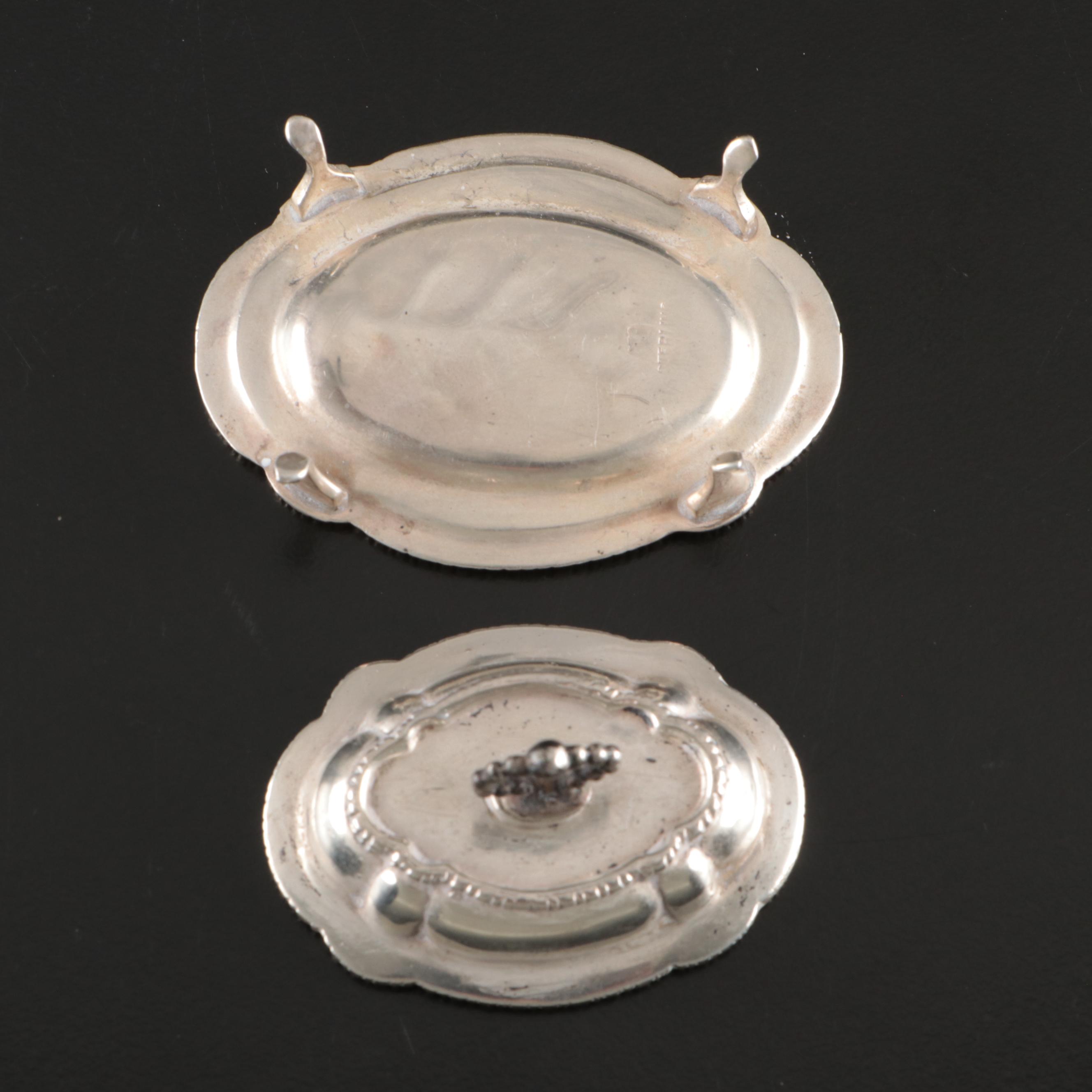 Miniature Sterling Silver Serveware