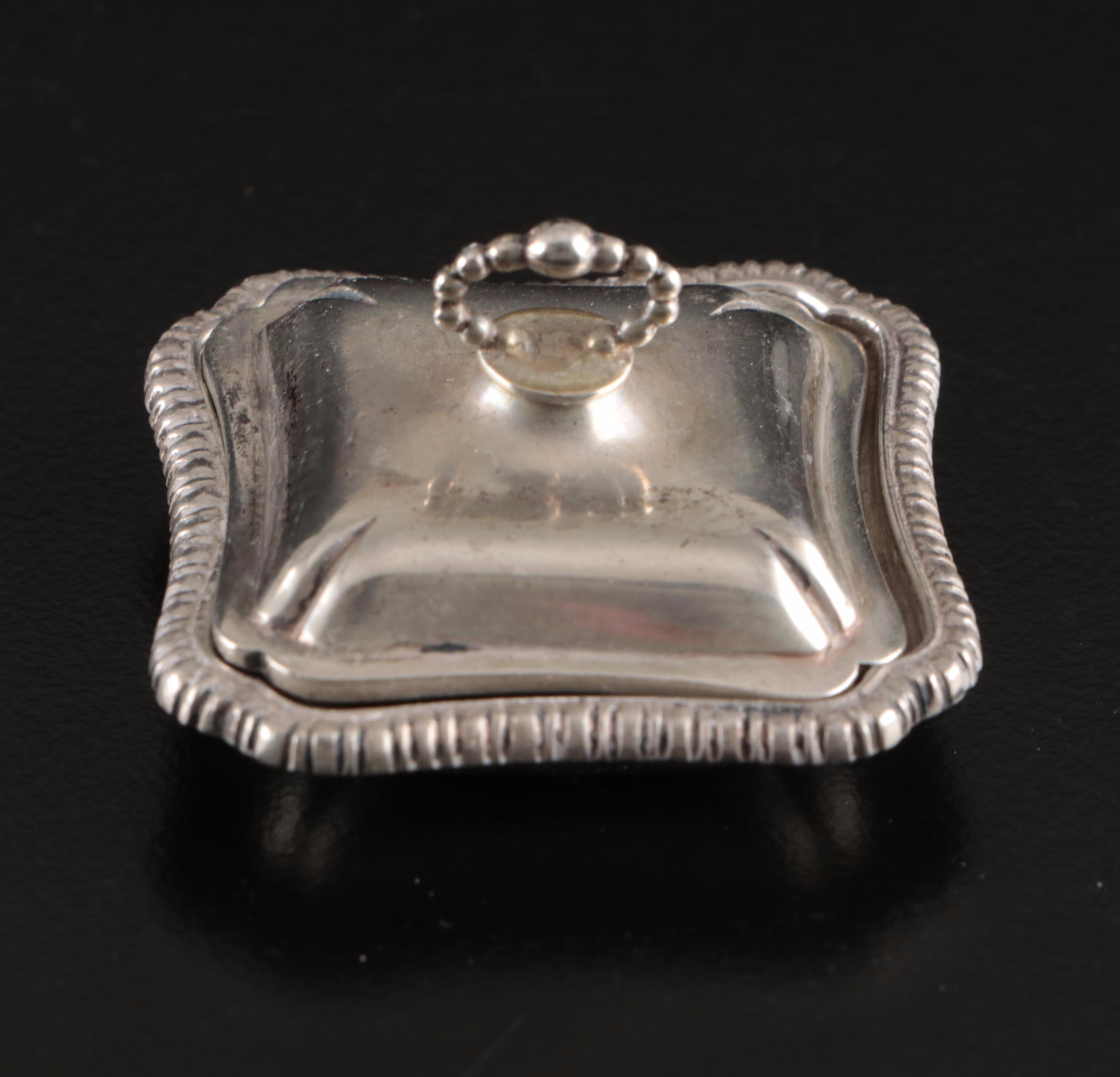 Miniature Sterling Silver Serveware