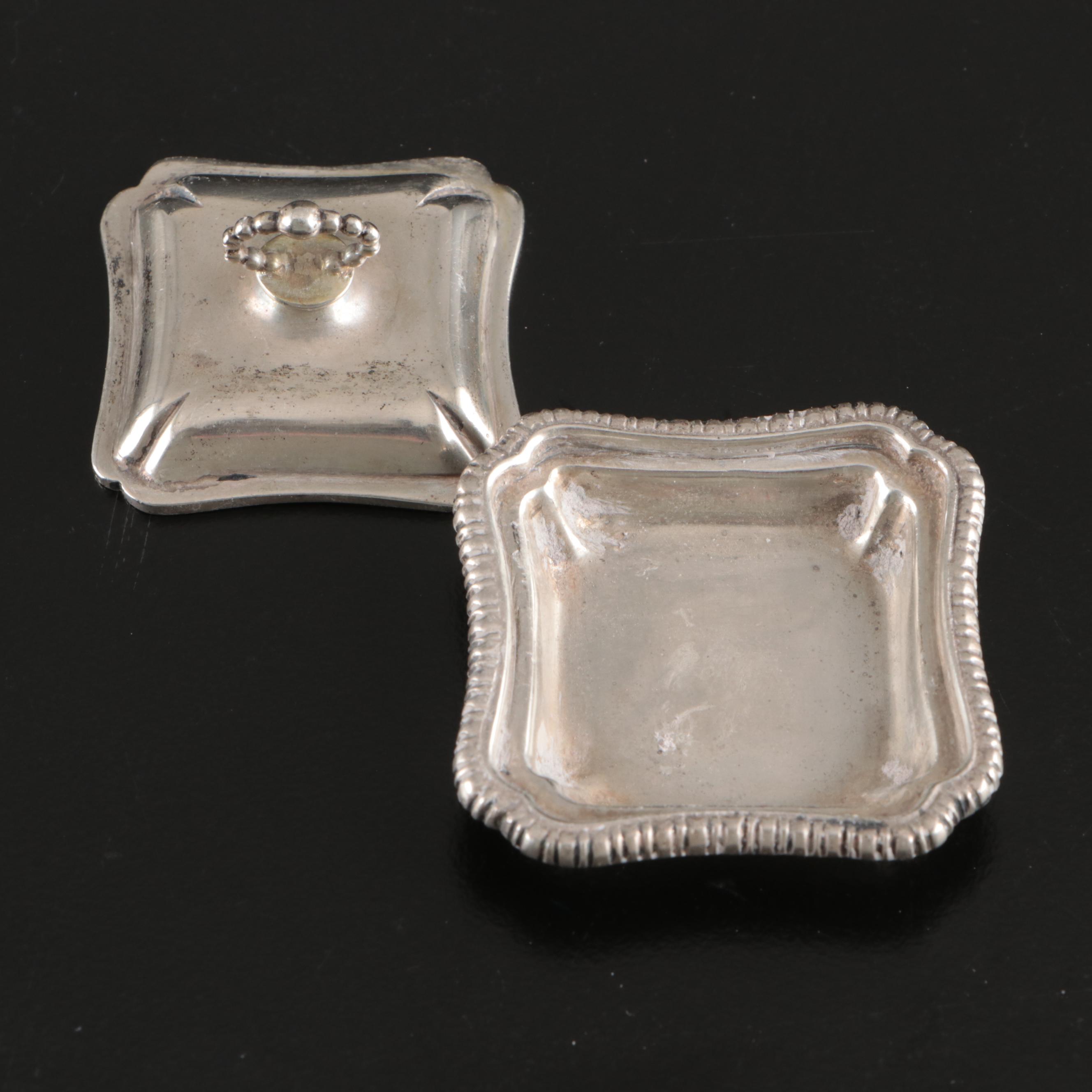 Miniature Sterling Silver Serveware