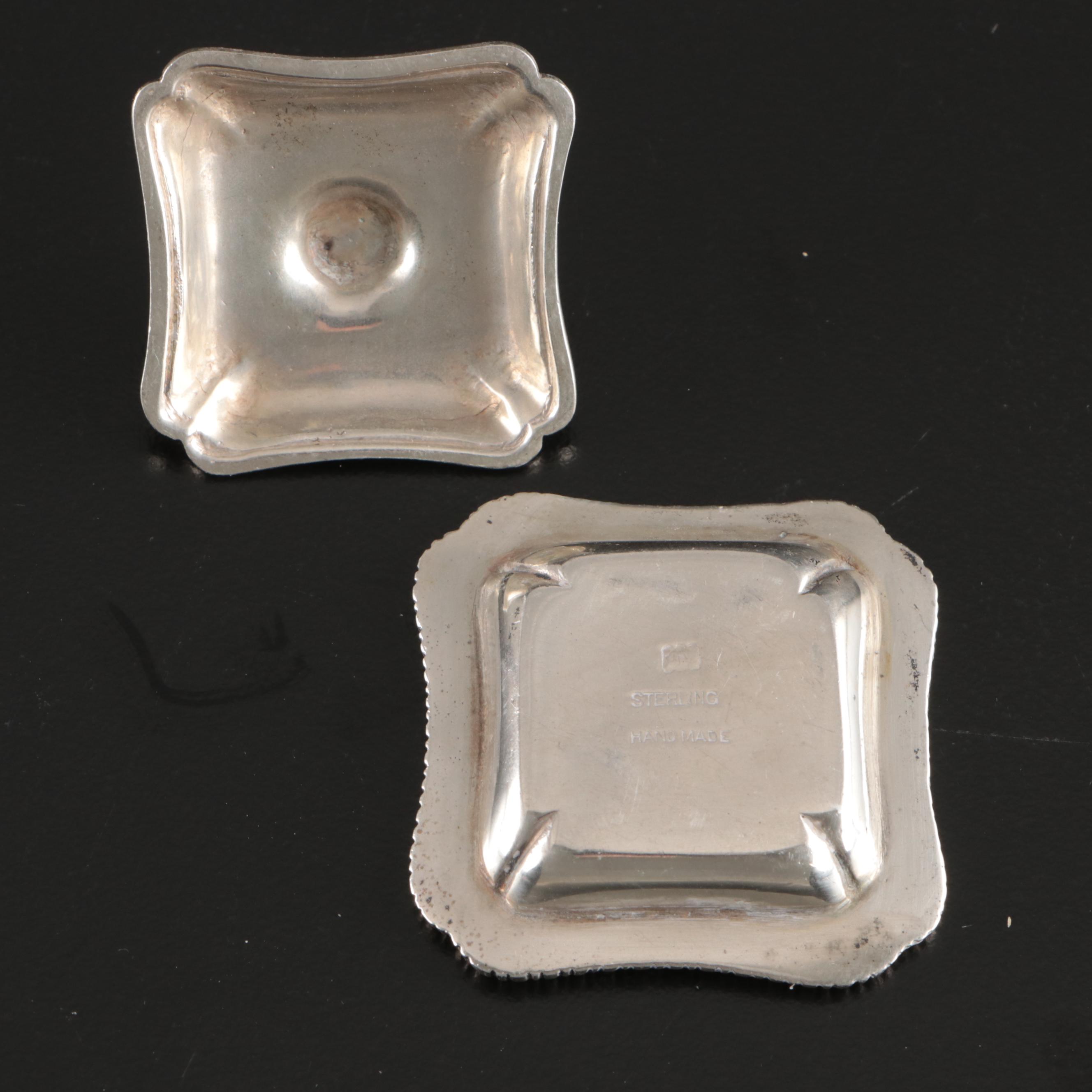 Miniature Sterling Silver Serveware