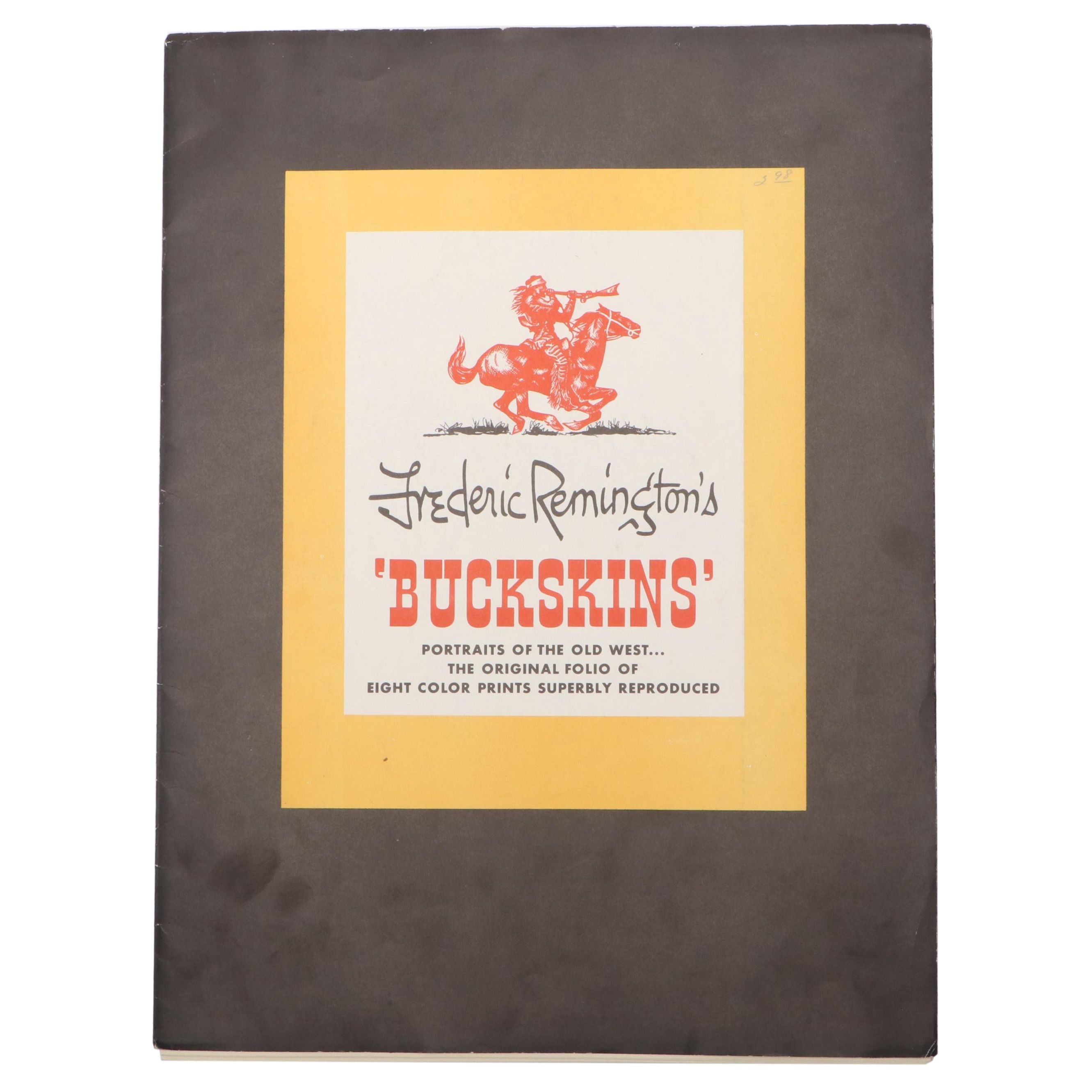 After F. Remington Offset Lithographs "Buckskins' Portraits of the Old West"