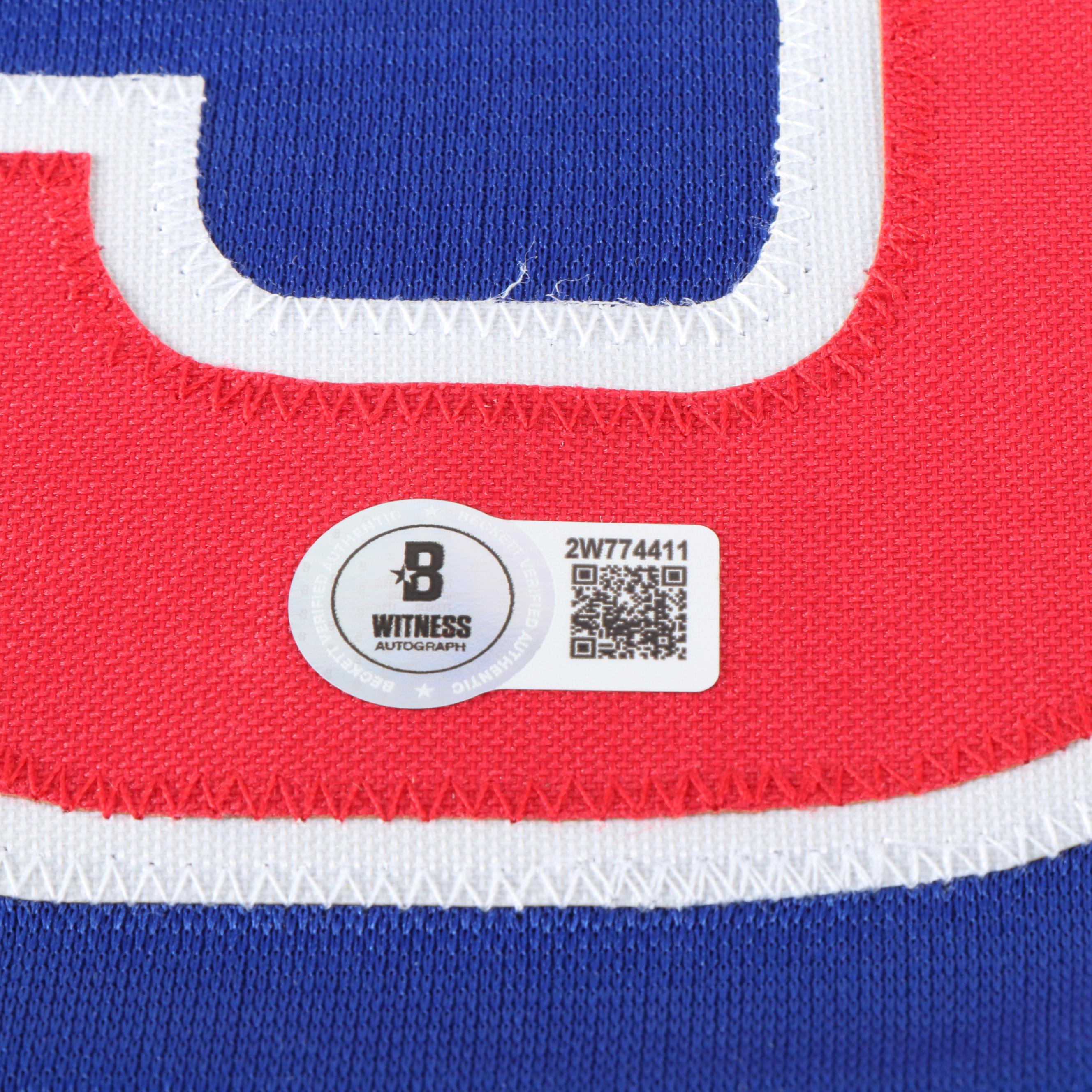 Fergie Jenkins Signed “HOF 91” Chicago Cubs Baseball Jersey, Beckett