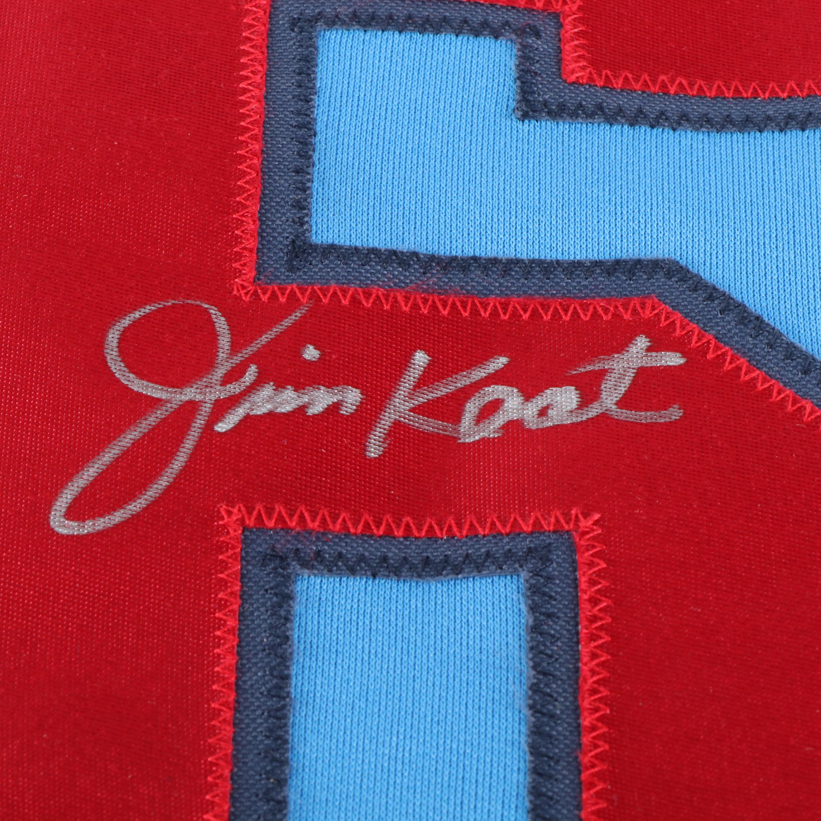 Jim Kaat Signed Minnesota Twins Baseball Jersey, Beckett
