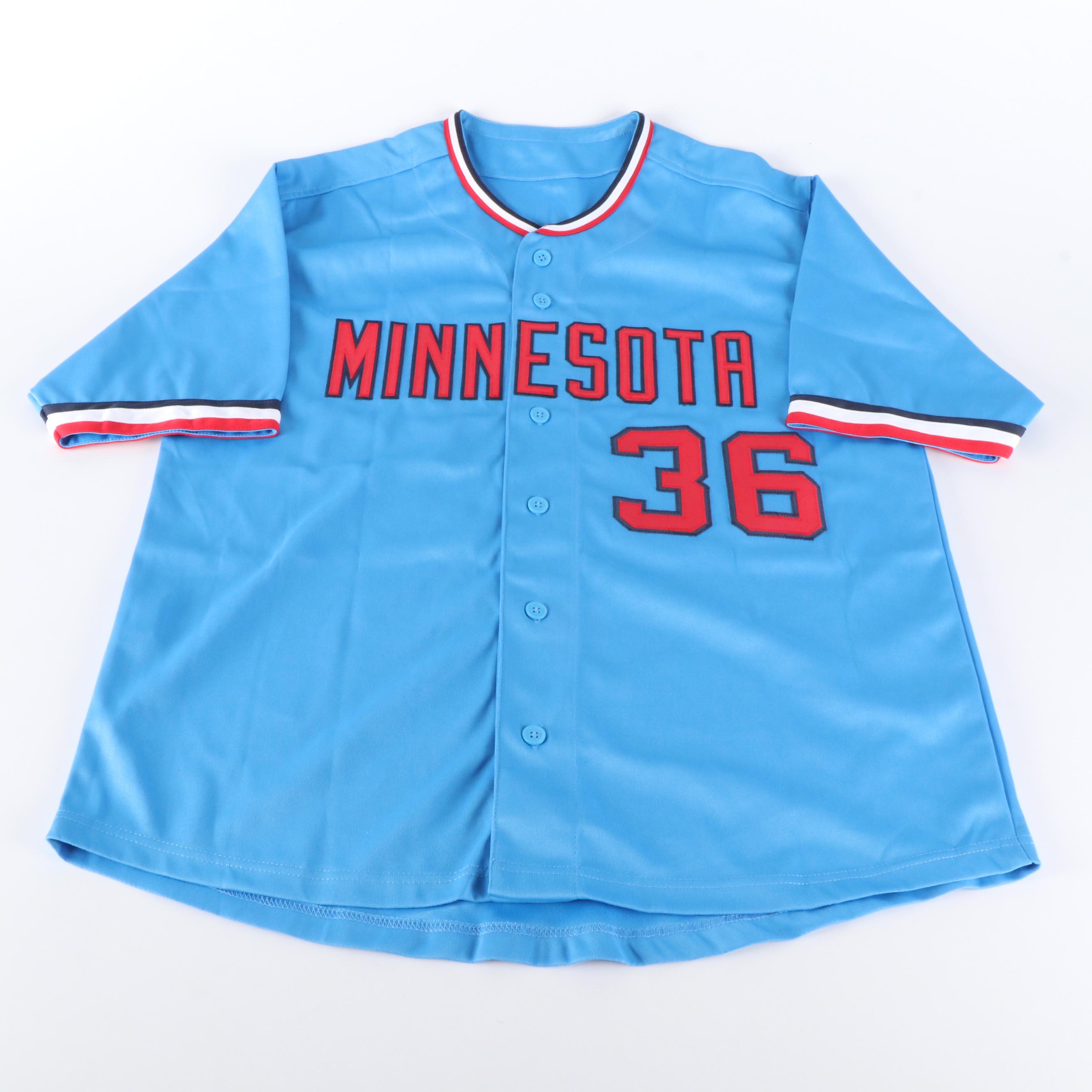 Jim Kaat Signed Minnesota Twins Baseball Jersey, Beckett