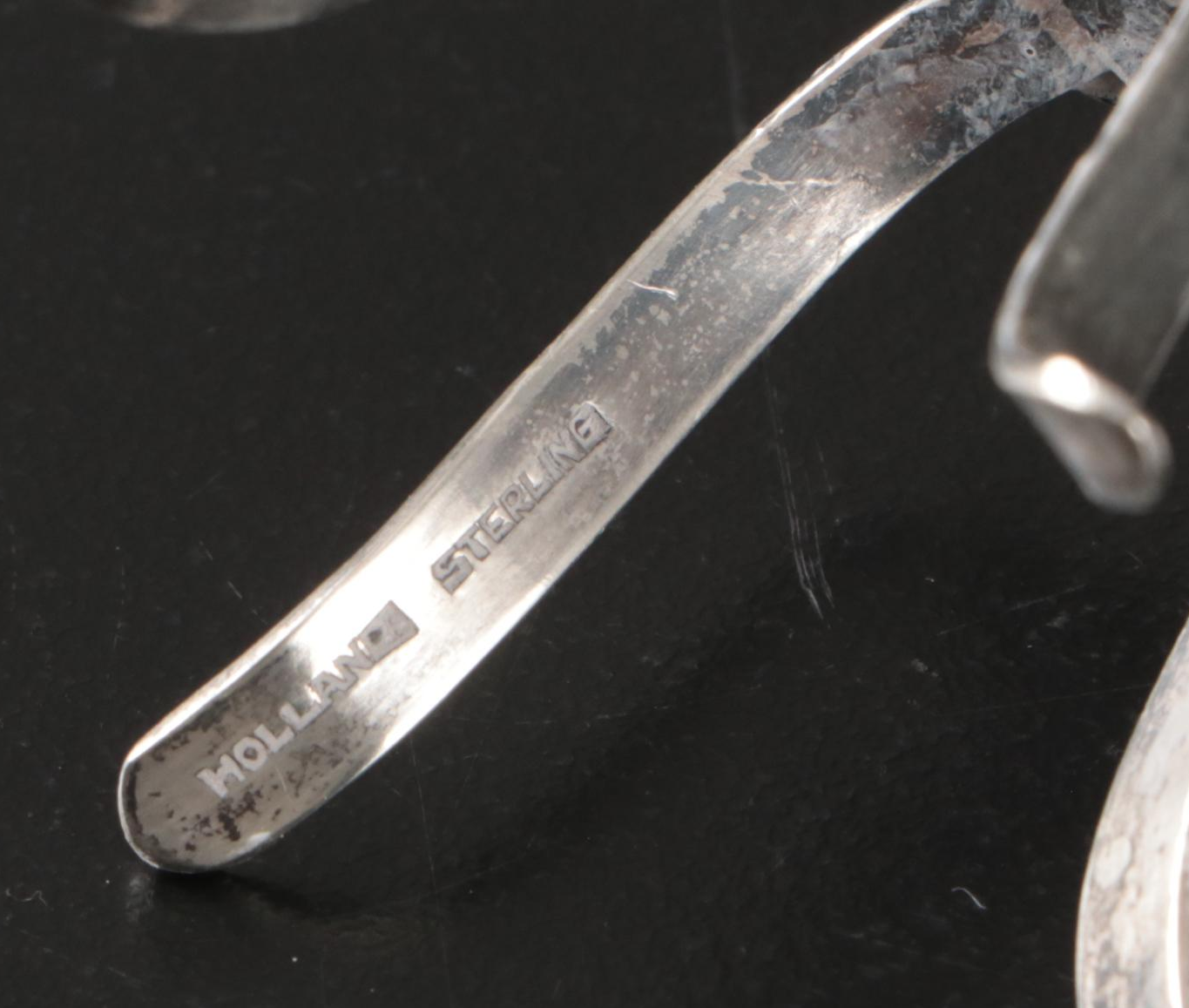 Miniature Sterling Silver Birdcage and Chair Figurines