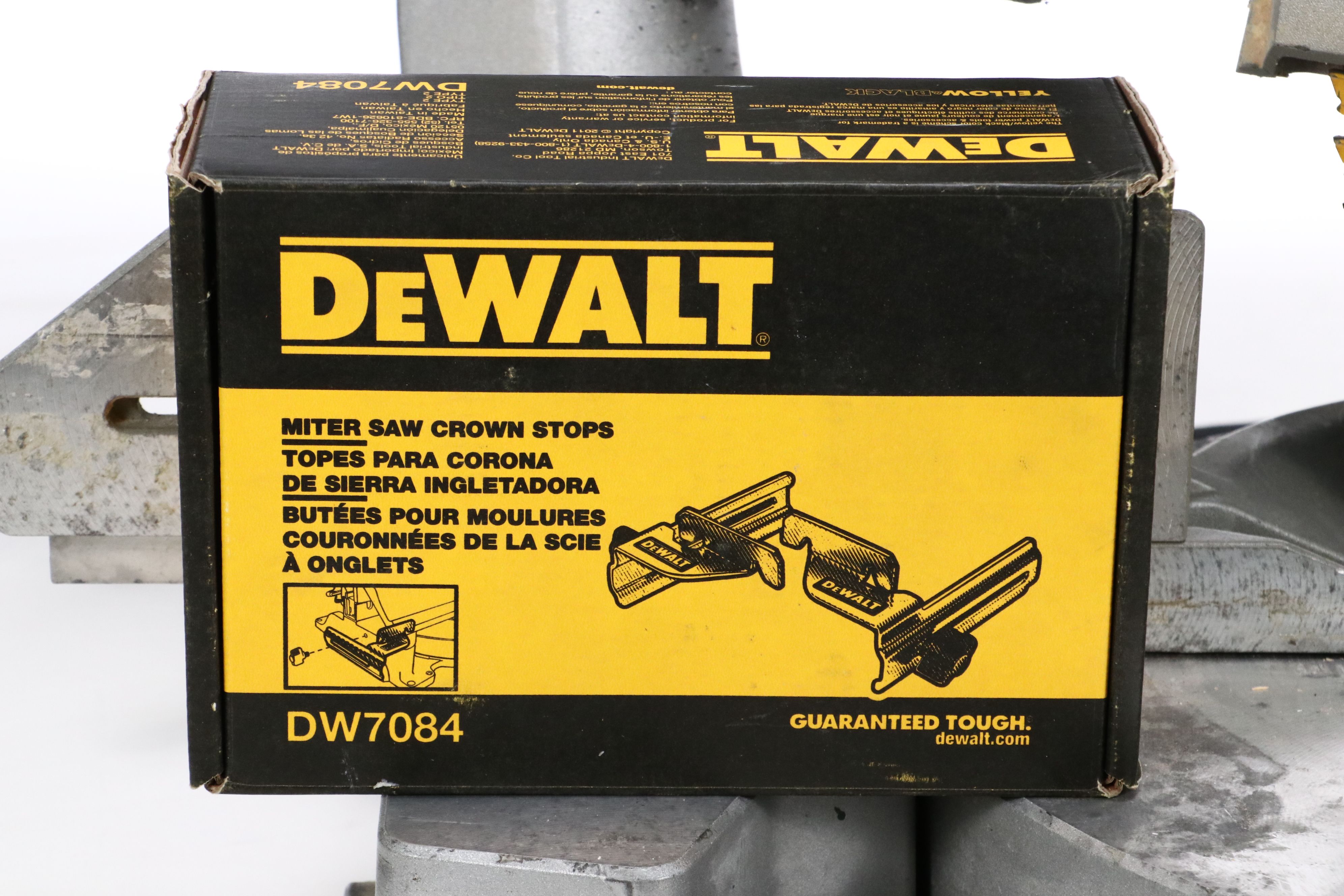 DeWalt Compound Miter Saw with Crown Stops
