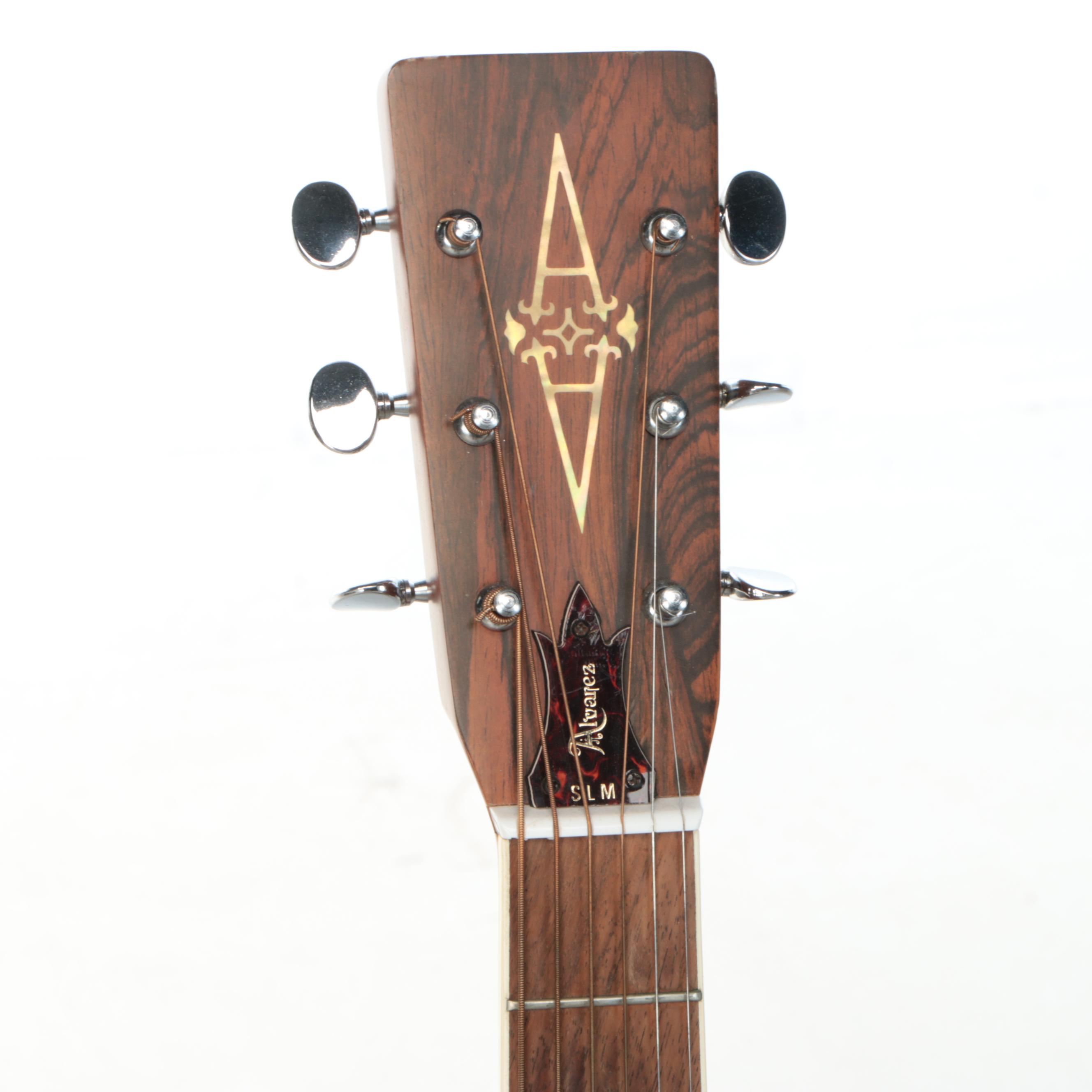 Alvarez Spruce Top Acoustic Guitar with Tolex Hard Case