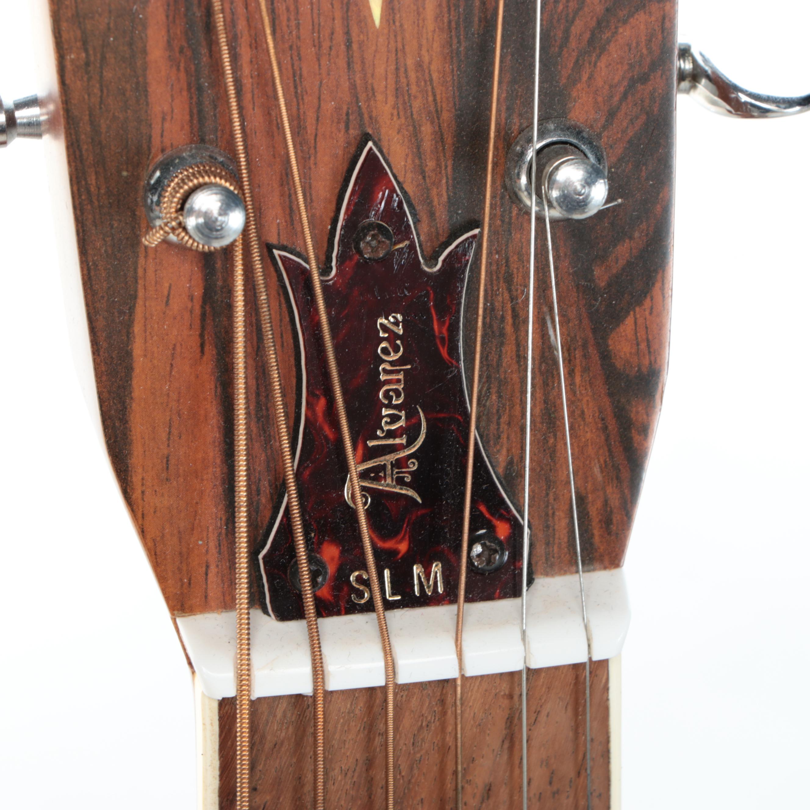 Alvarez Spruce Top Acoustic Guitar with Tolex Hard Case