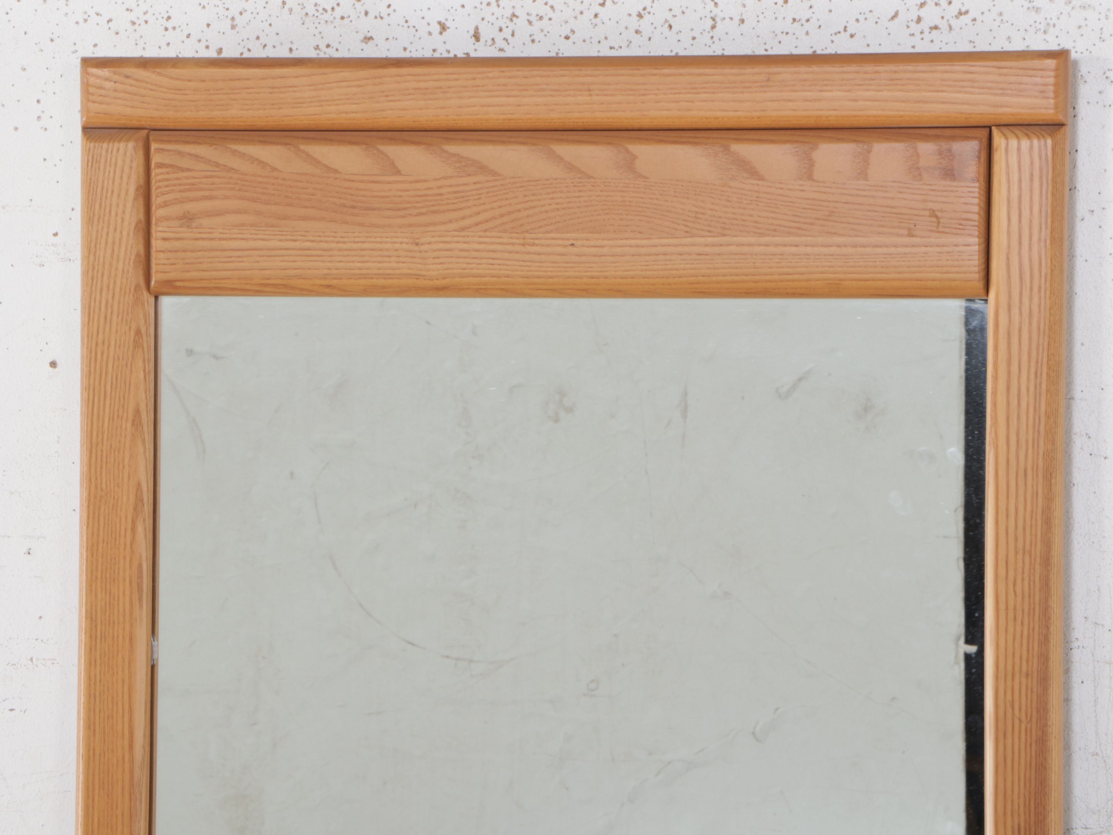 Stanley Furniture Traditional Style Oak Dresser with Side Chair