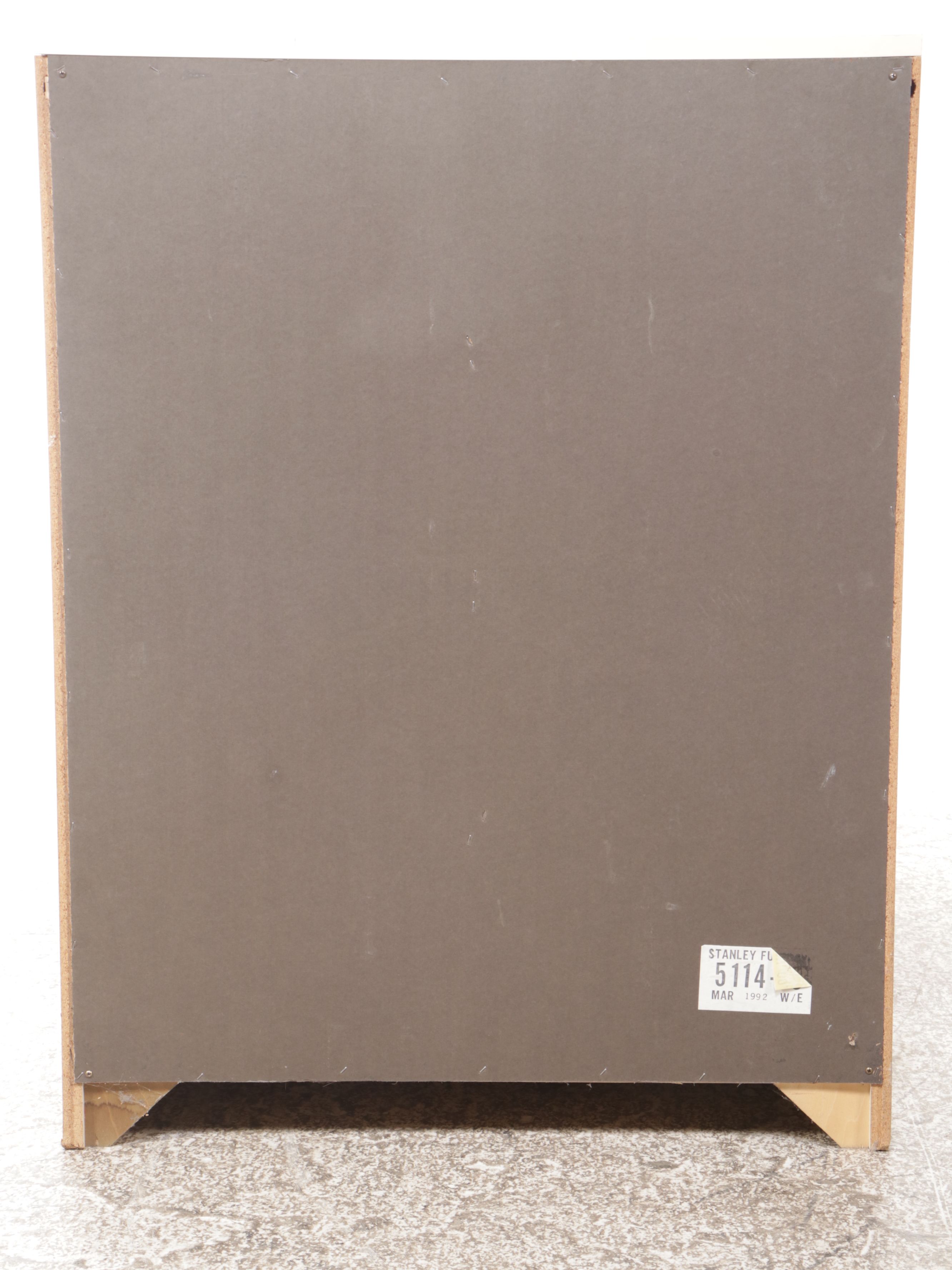 Stanley Furniture Traditional Style Oak Dresser with Side Chair