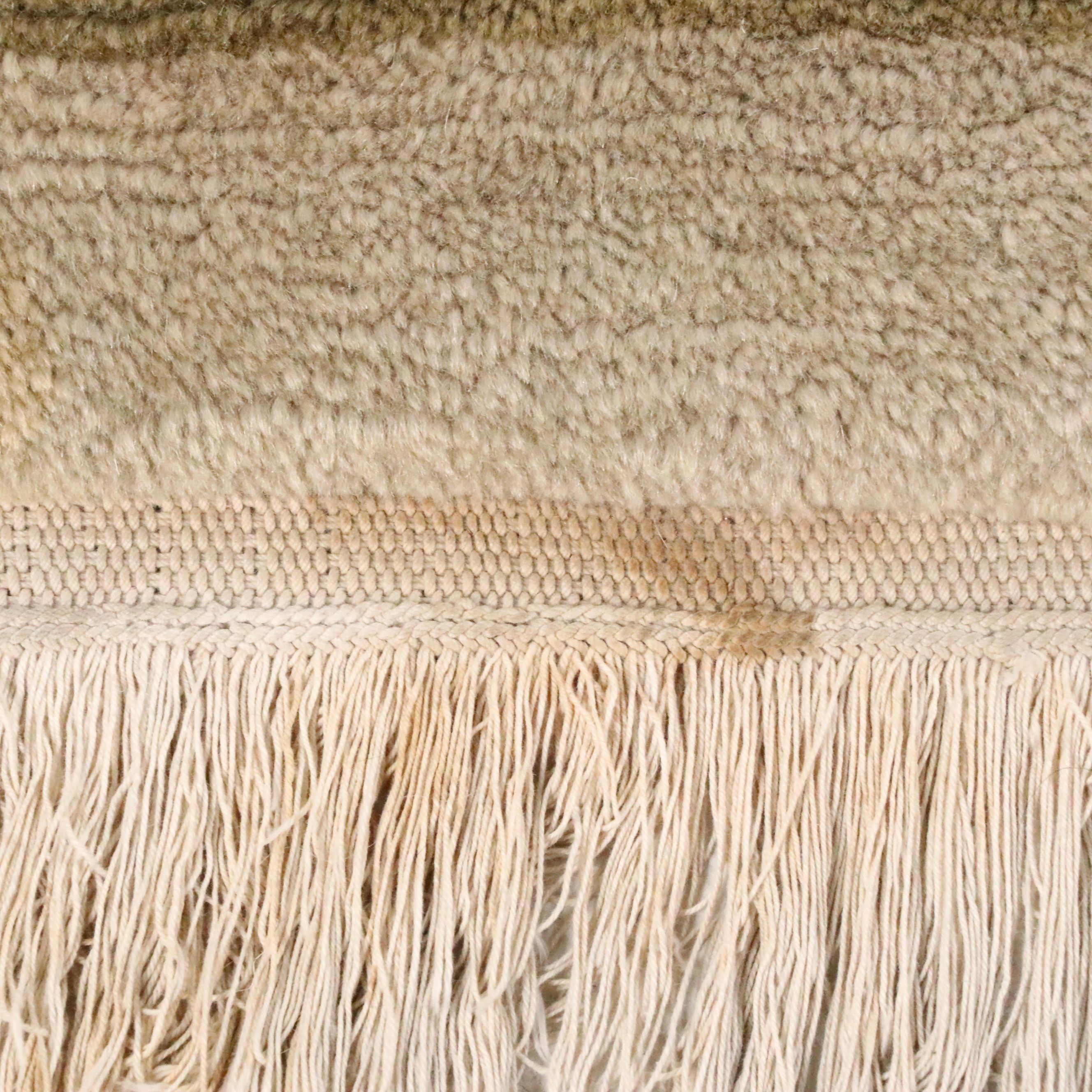 9'11 x 14'7 Hand-Knotted Nepalese French Aubusson Style Room-Sized Rug