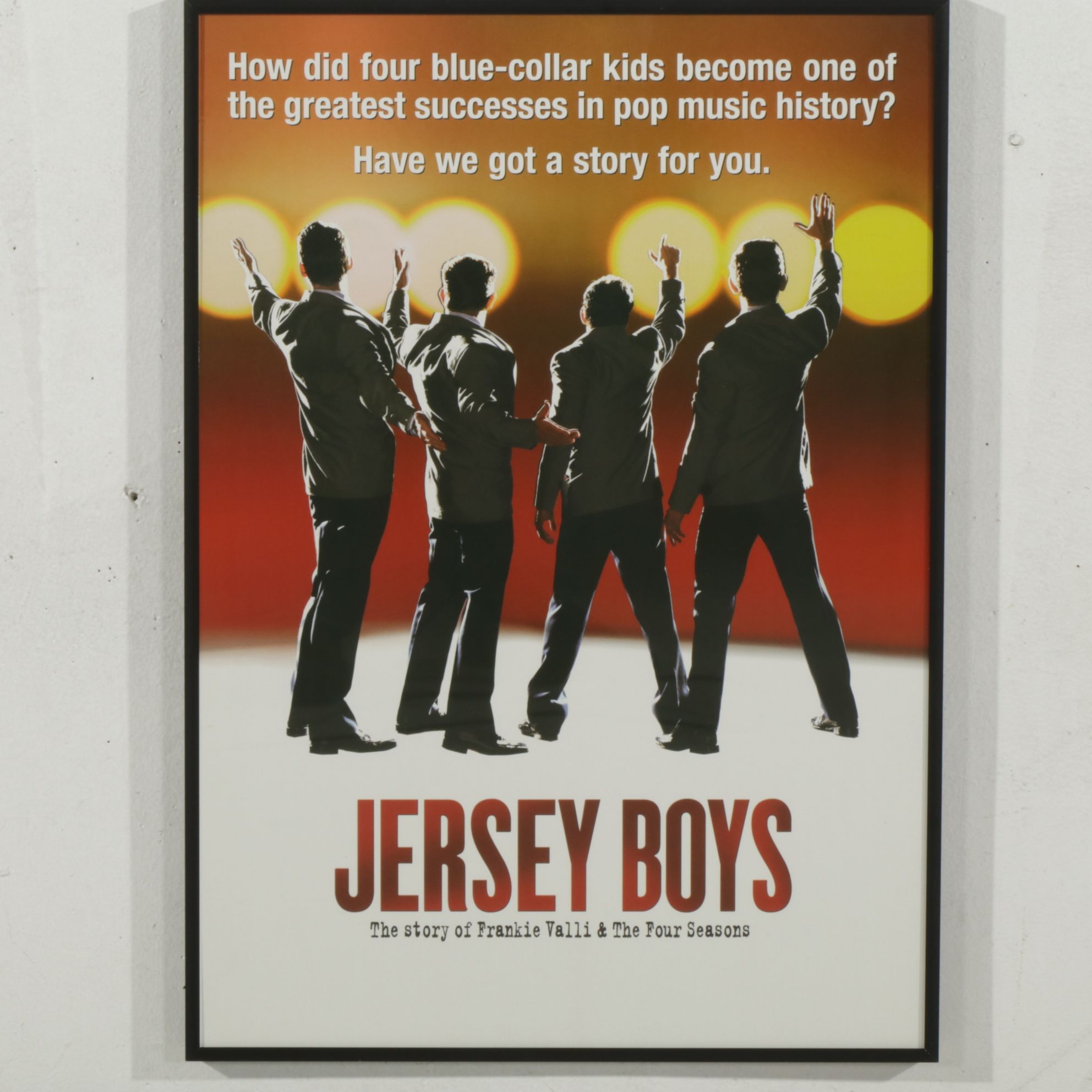 "The Lion King", "Jersey Boys" and "Chicago" Musical Theatre Promotional Posters