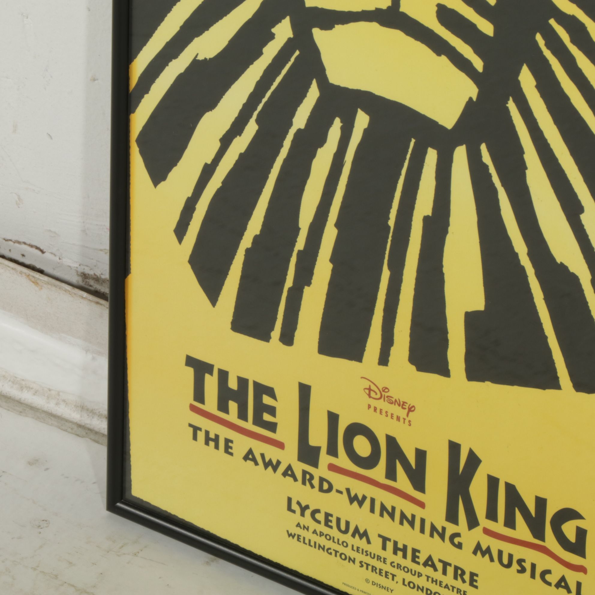 "The Lion King", "Jersey Boys" and "Chicago" Musical Theatre Promotional Posters