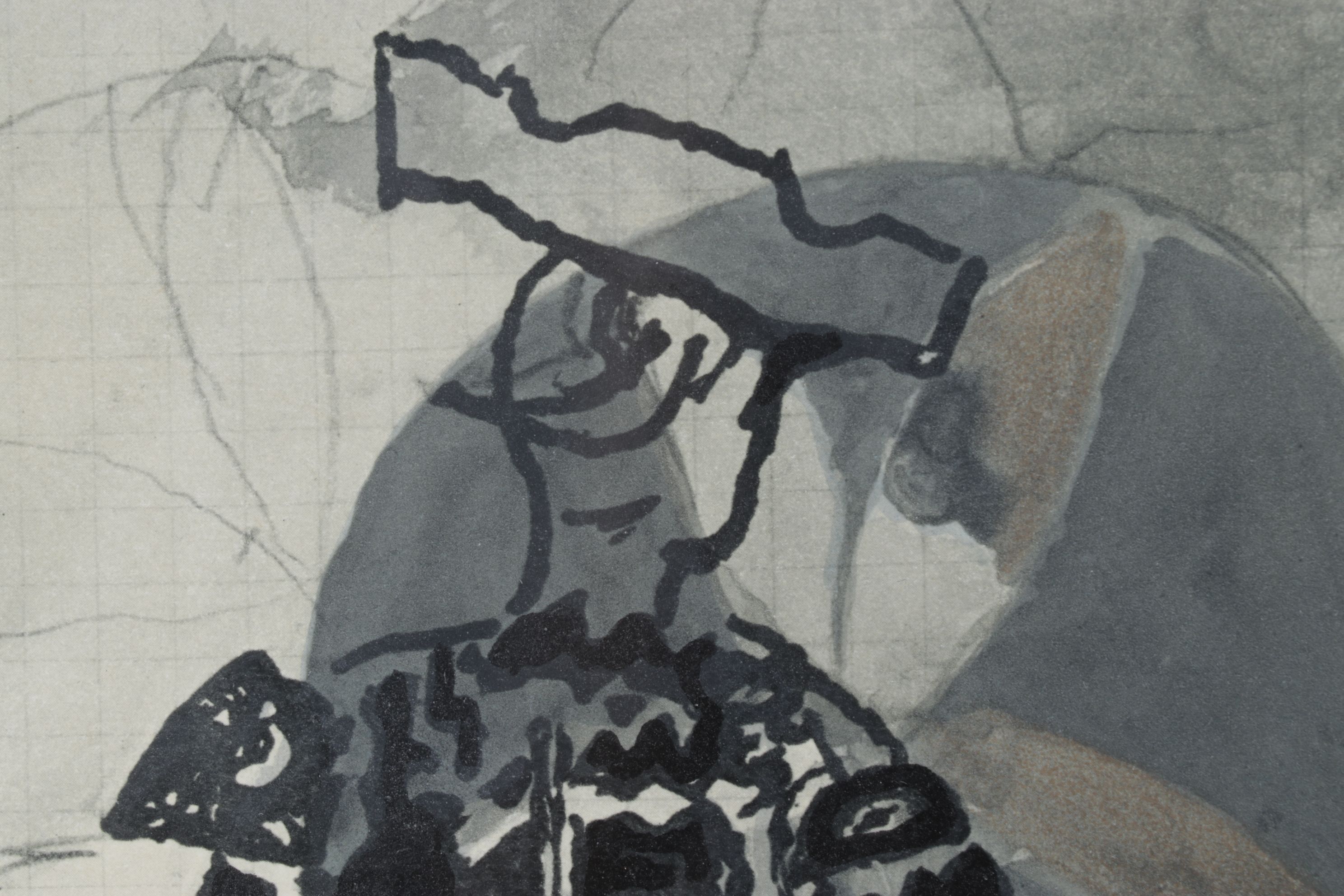 Color Lithograph After Georges Braque "Matador and Bull II", 1955