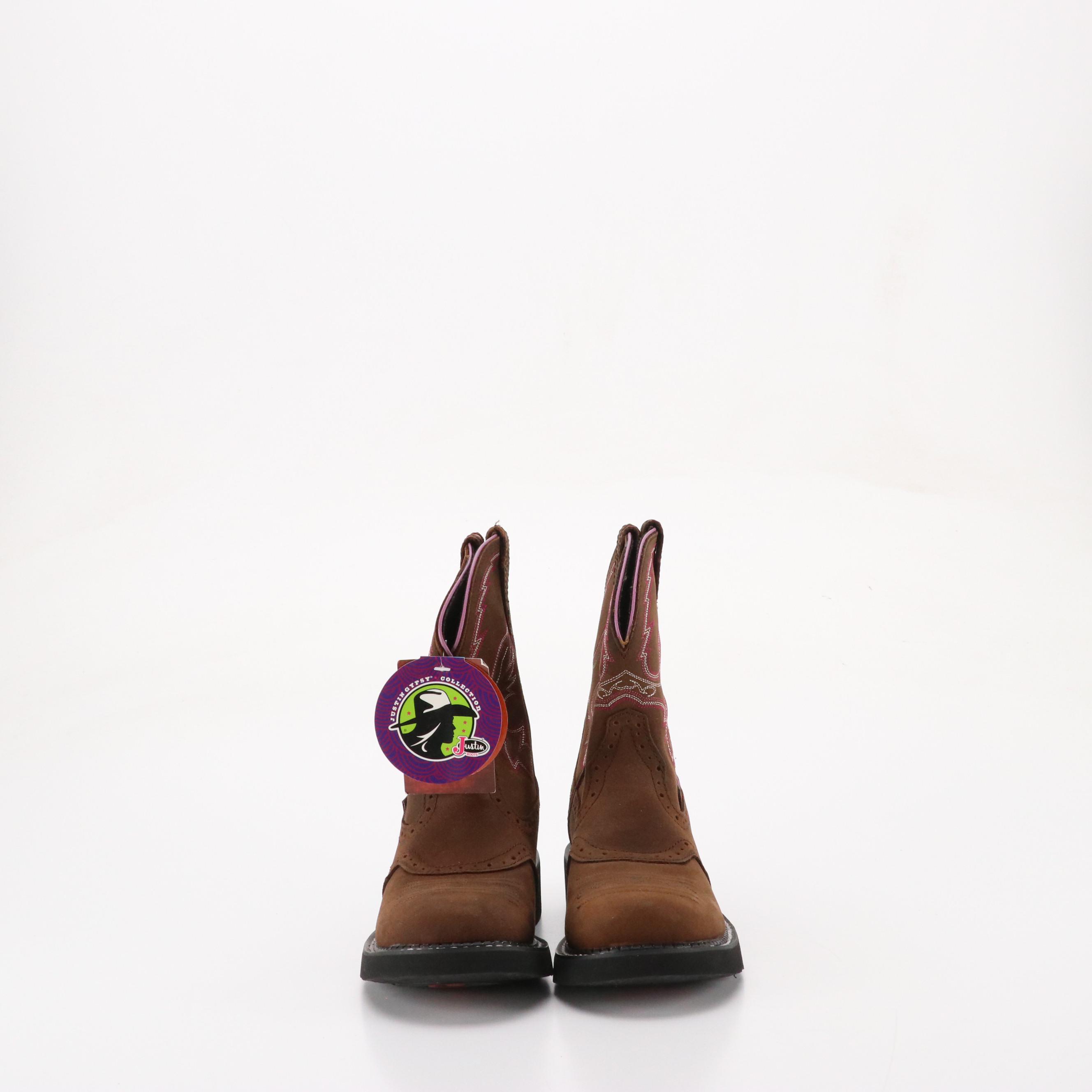 Justin Gypsy Embroidered Western Boots, Clarks Nikki North Lace-Up Leather Boots