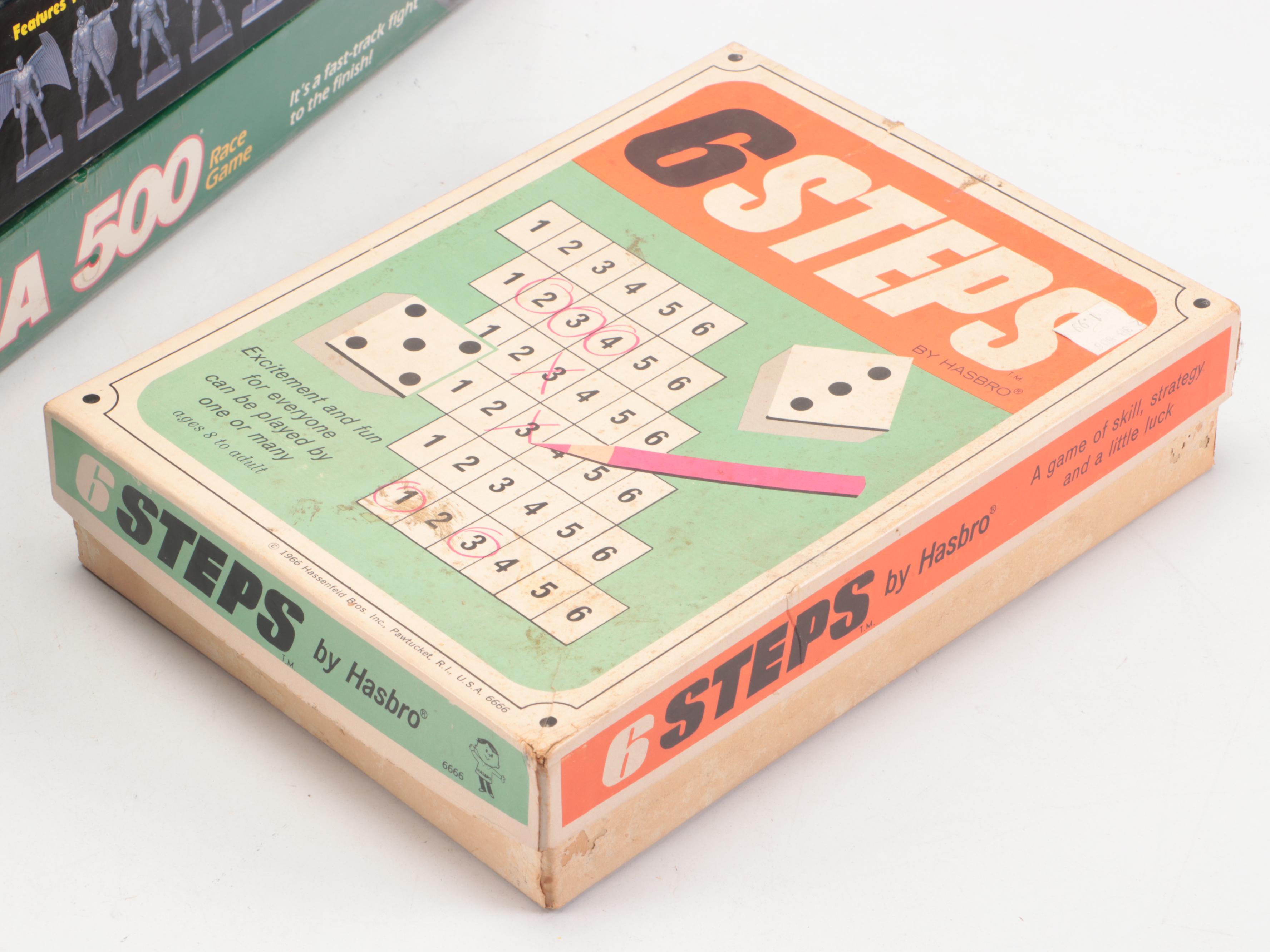 Vintage Board Games with Laughing Elephant Travel Luggage Label Stickers