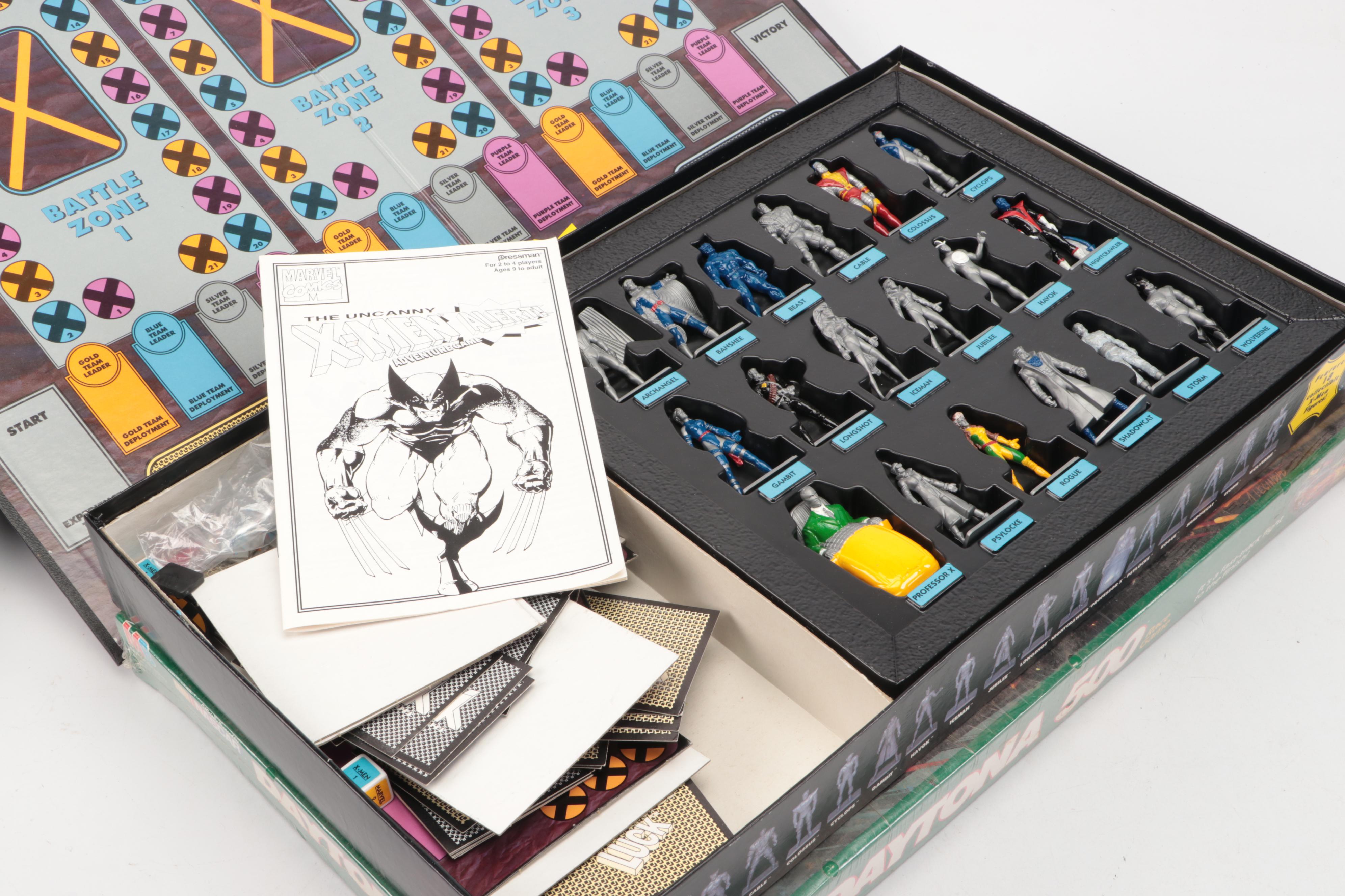 Vintage Board Games with Laughing Elephant Travel Luggage Label Stickers