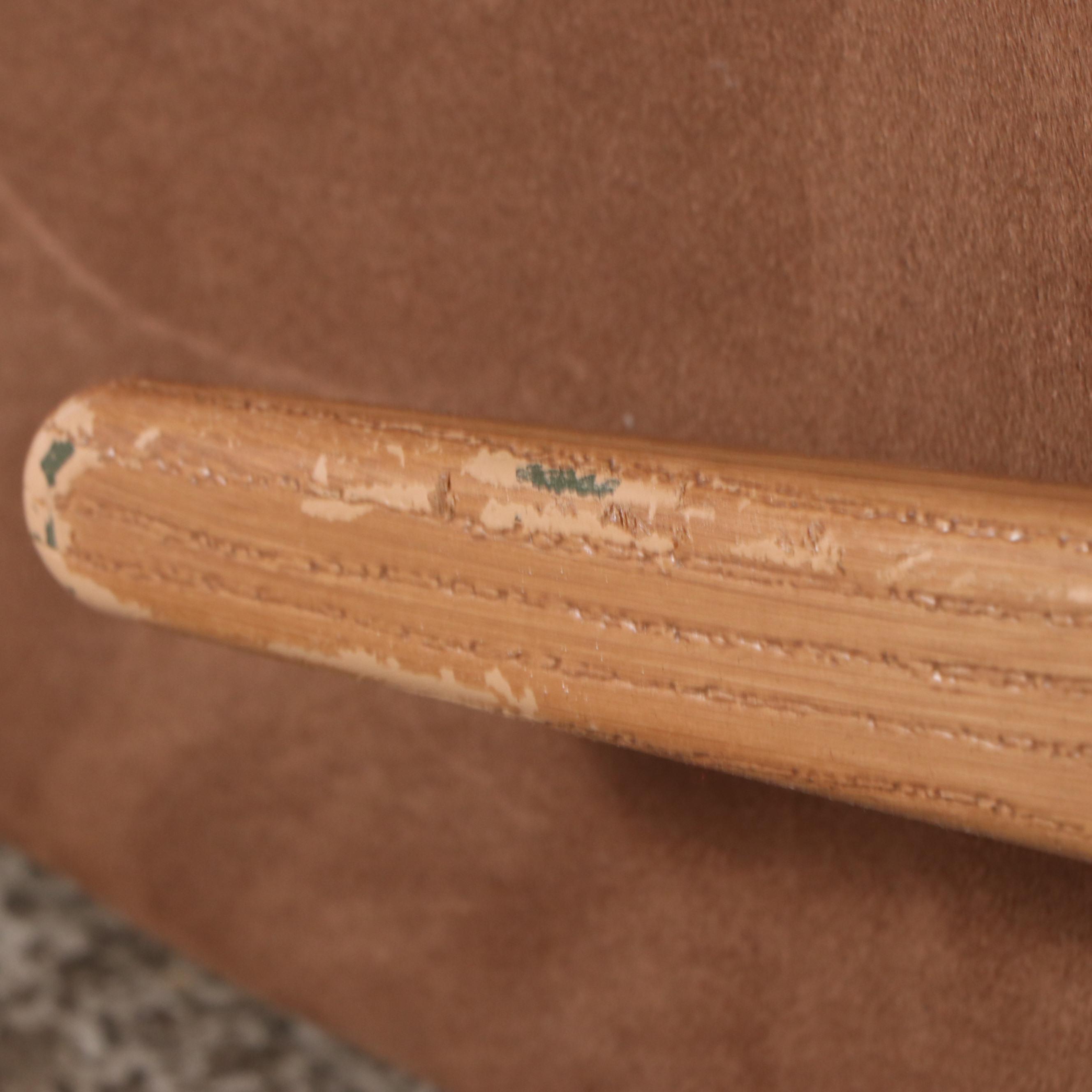 Contemporary Faux Suede Recliner