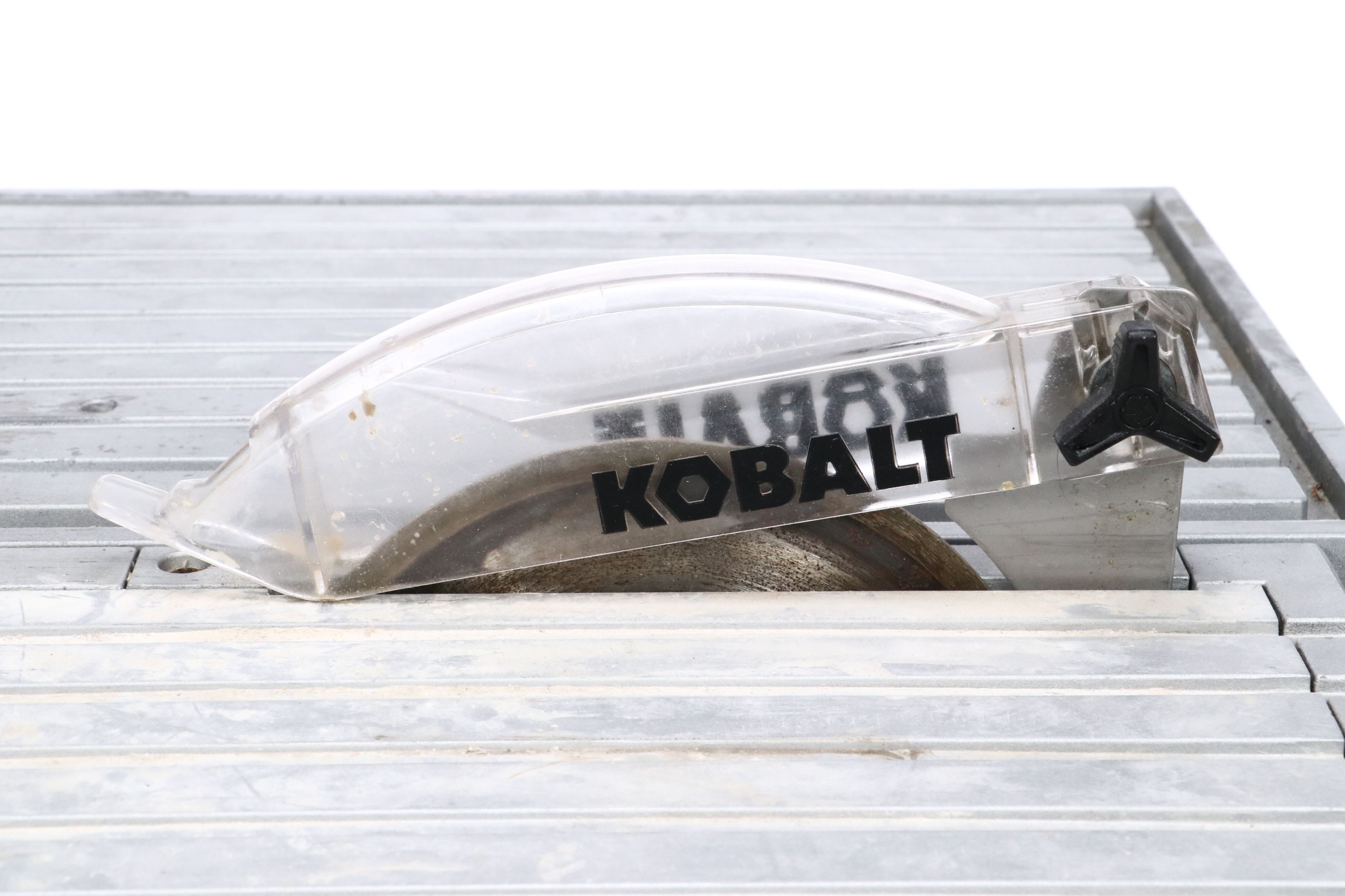 Blue Hawk Tile Cutter and Kobalt Tabletop Sliding Tile Saw