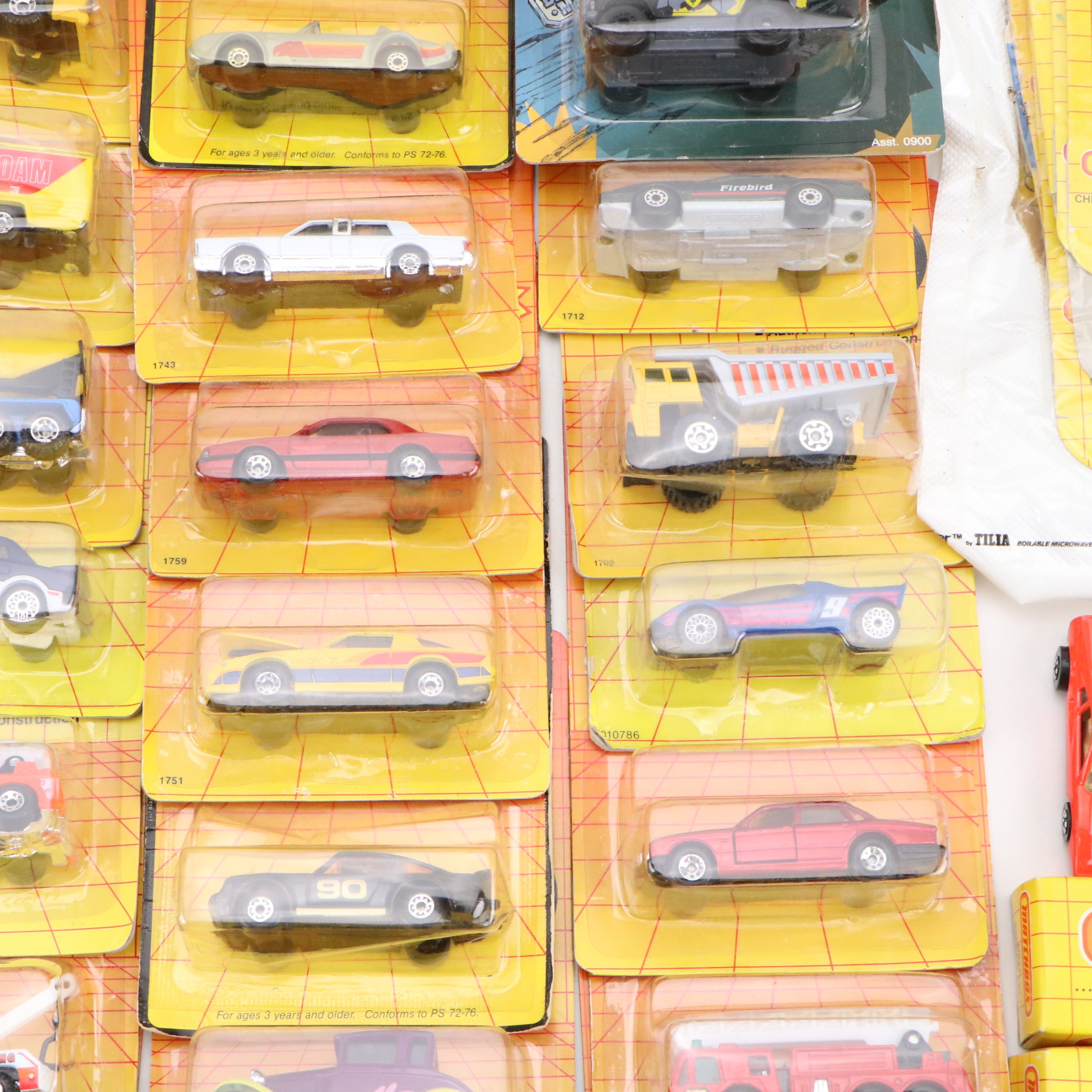 Matchbox Original Packaging Diecast Vehicles, 1980s