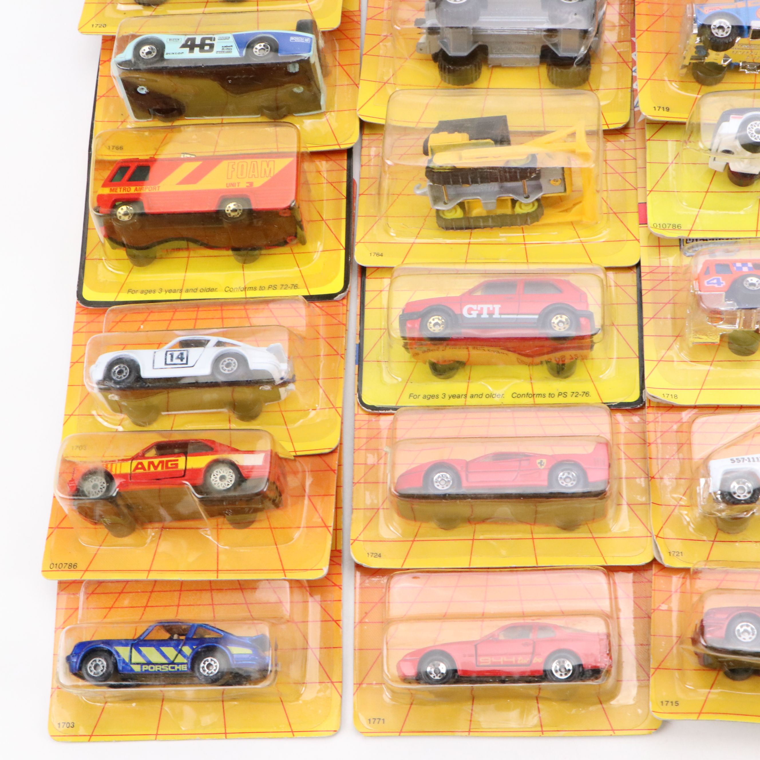 Matchbox Original Packaging Diecast Vehicles, 1980s