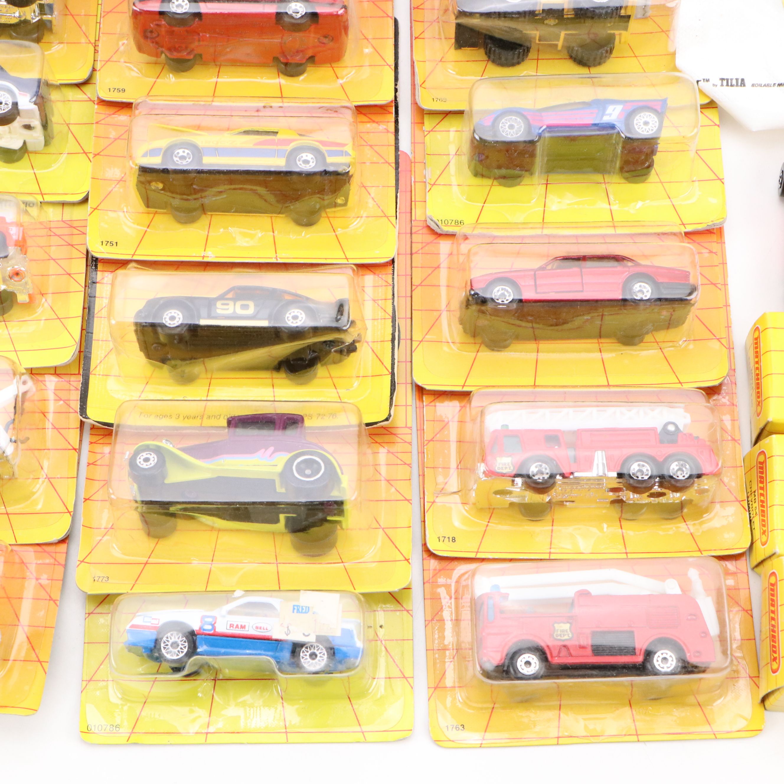 Matchbox Original Packaging Diecast Vehicles, 1980s