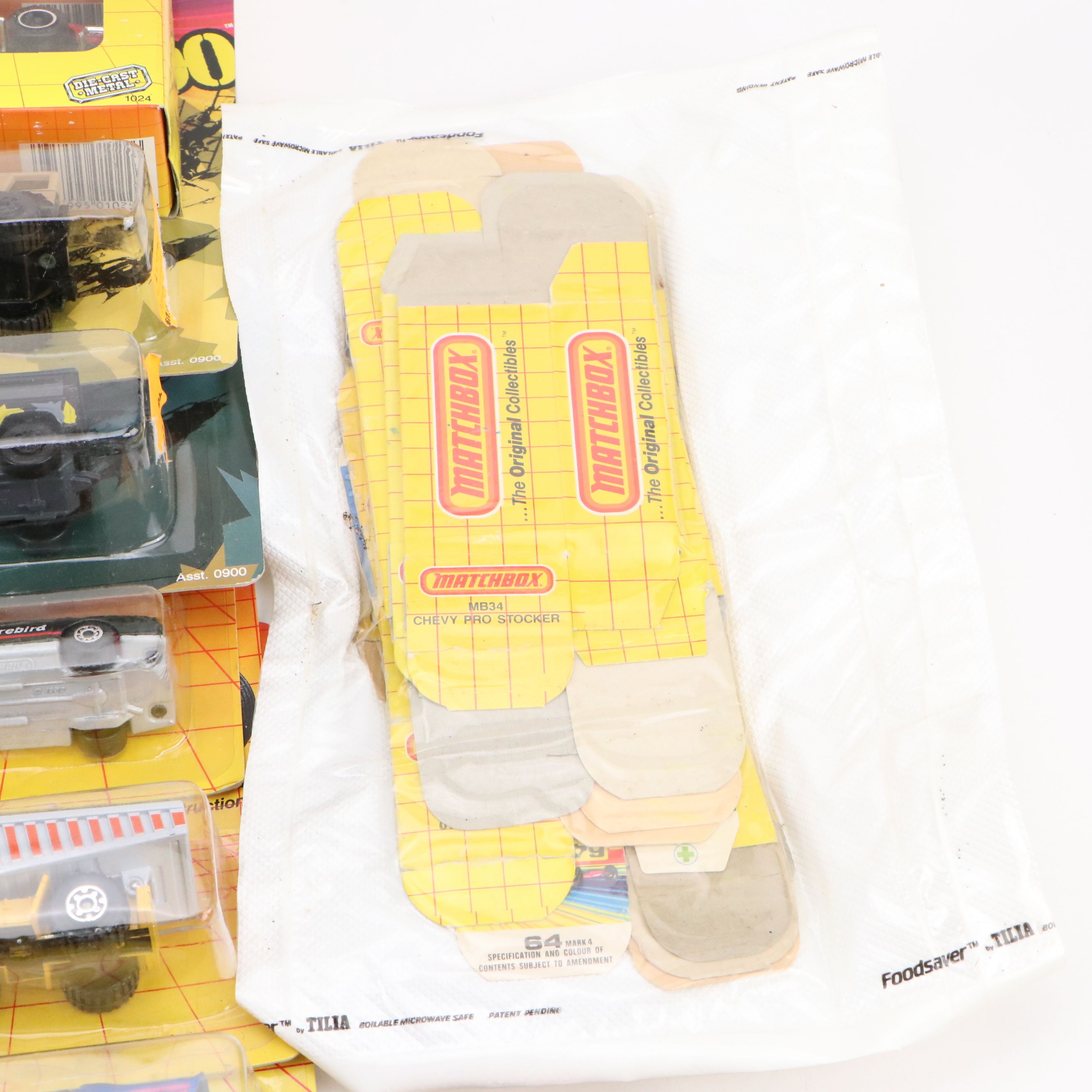 Matchbox Original Packaging Diecast Vehicles, 1980s