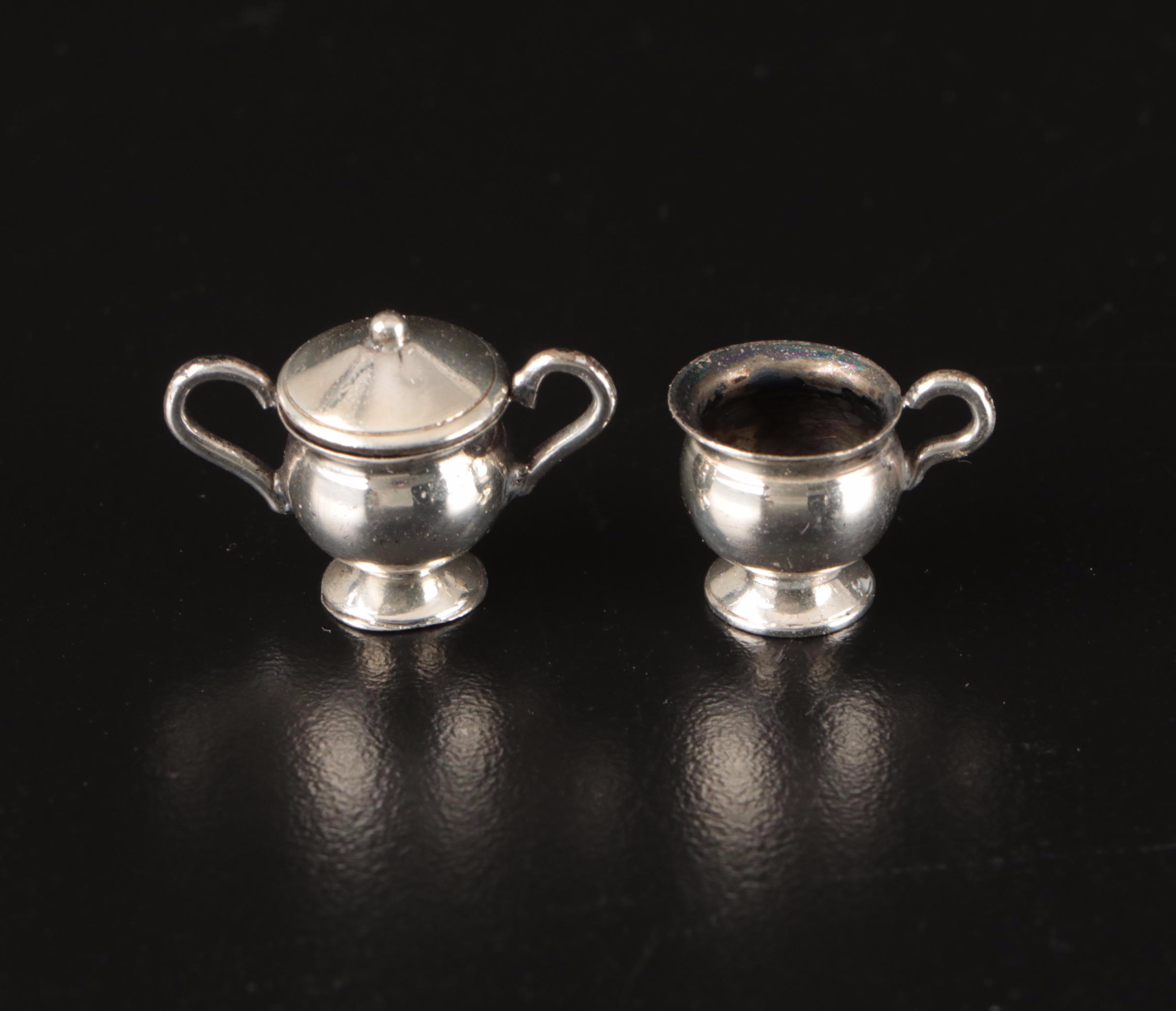 Miniature Sterling Silver Tea Service