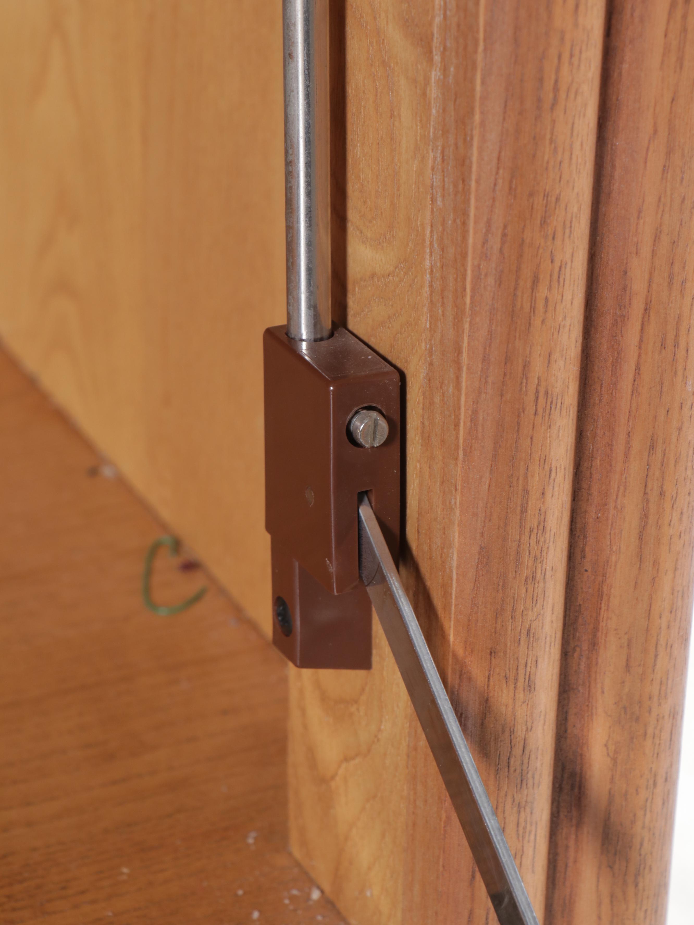 Three-Piece Wall Unit Cabinet Bookcases, Late 20th Century