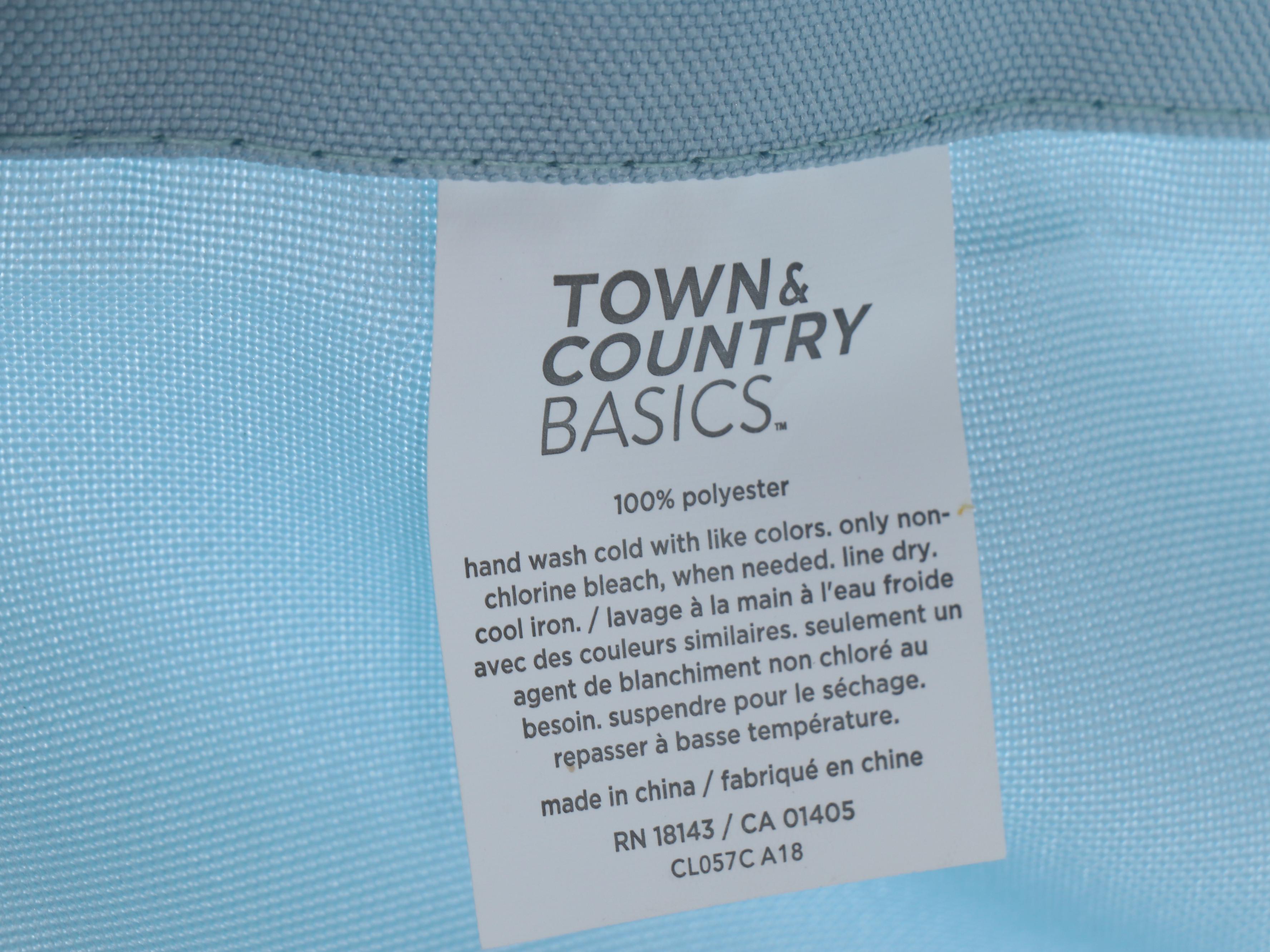 Town & Country Blue Grommet Top Curtains