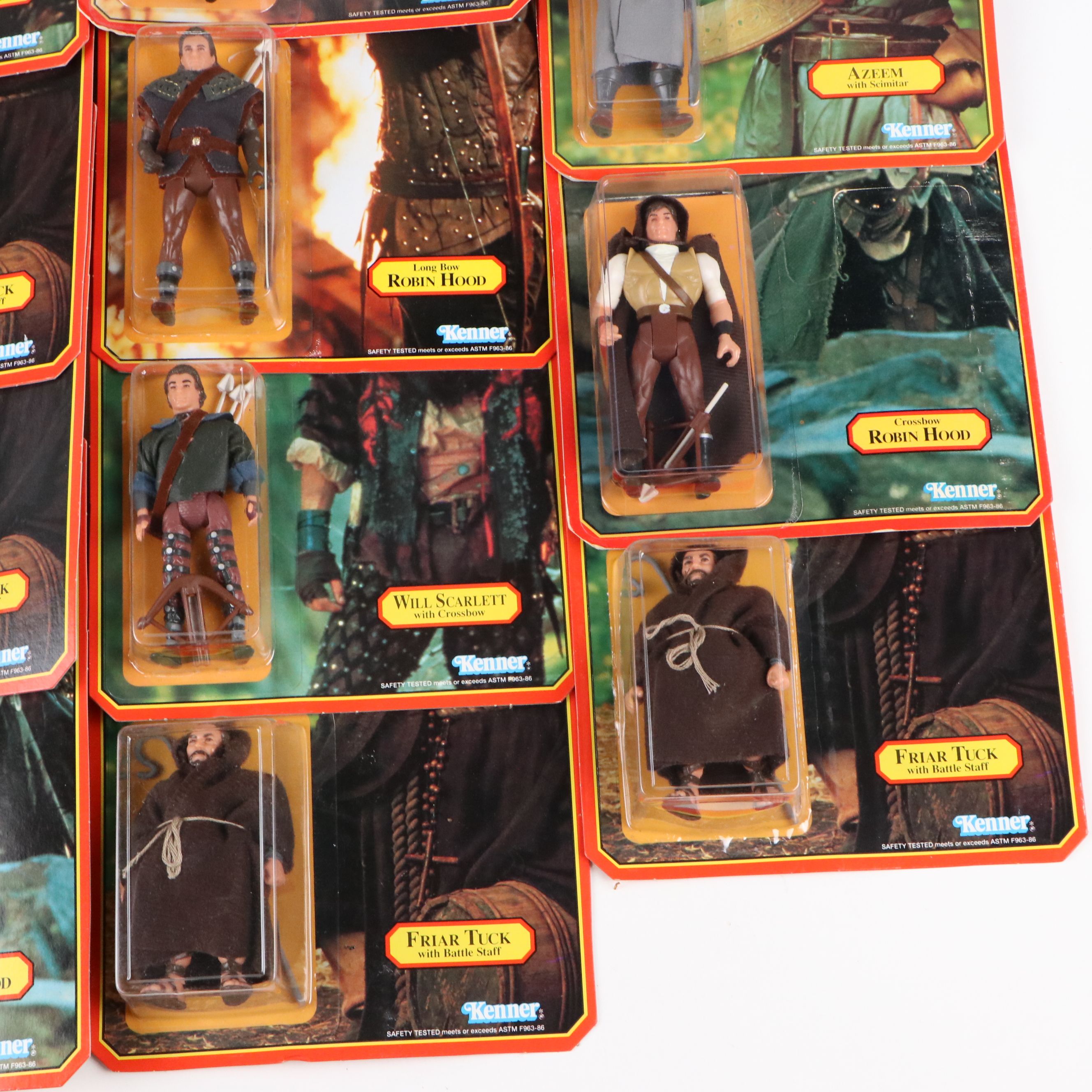 Kenner "Robin Hood Prince of Thieves" Action Figures with Original Packaging