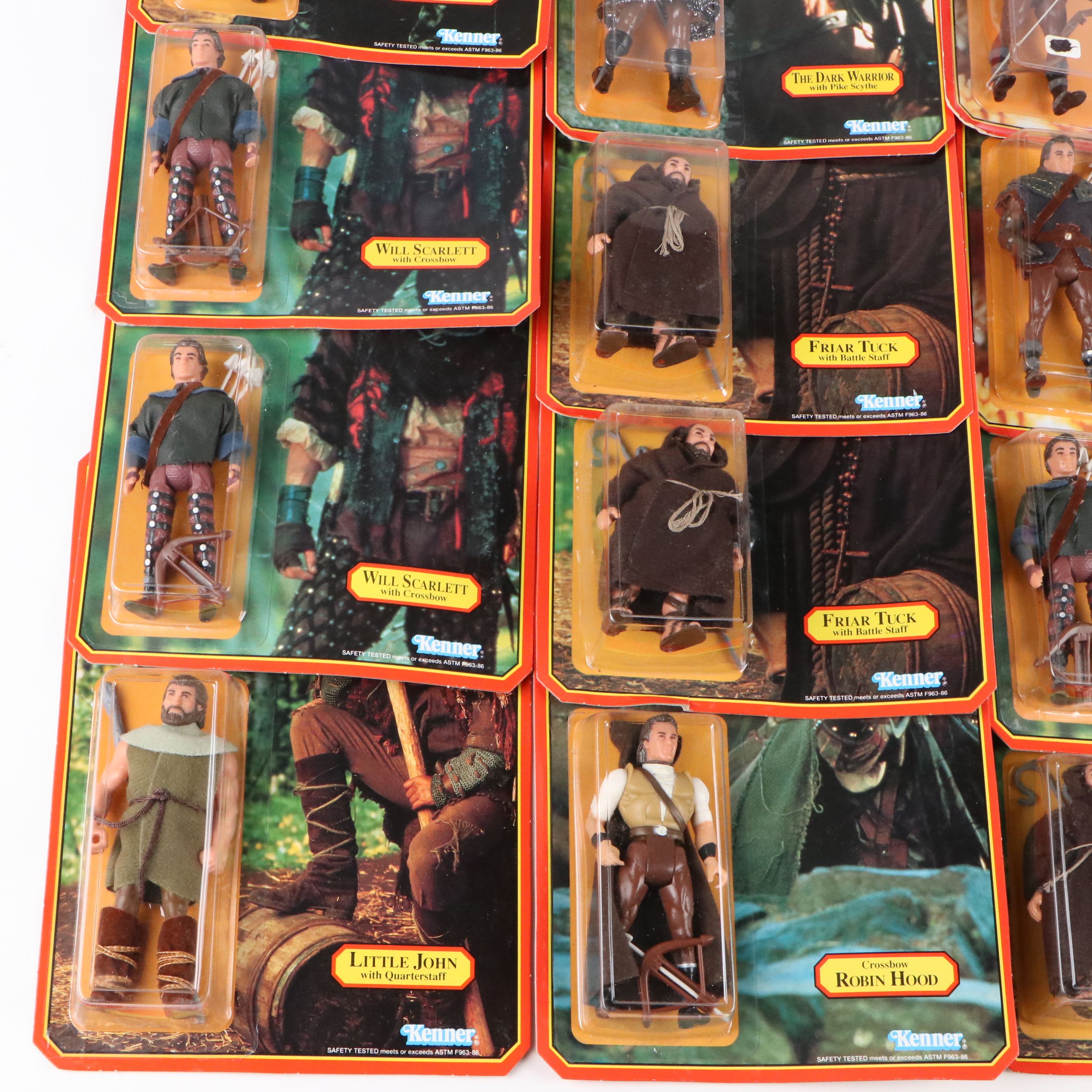 Kenner "Robin Hood Prince of Thieves" Action Figures with Original Packaging